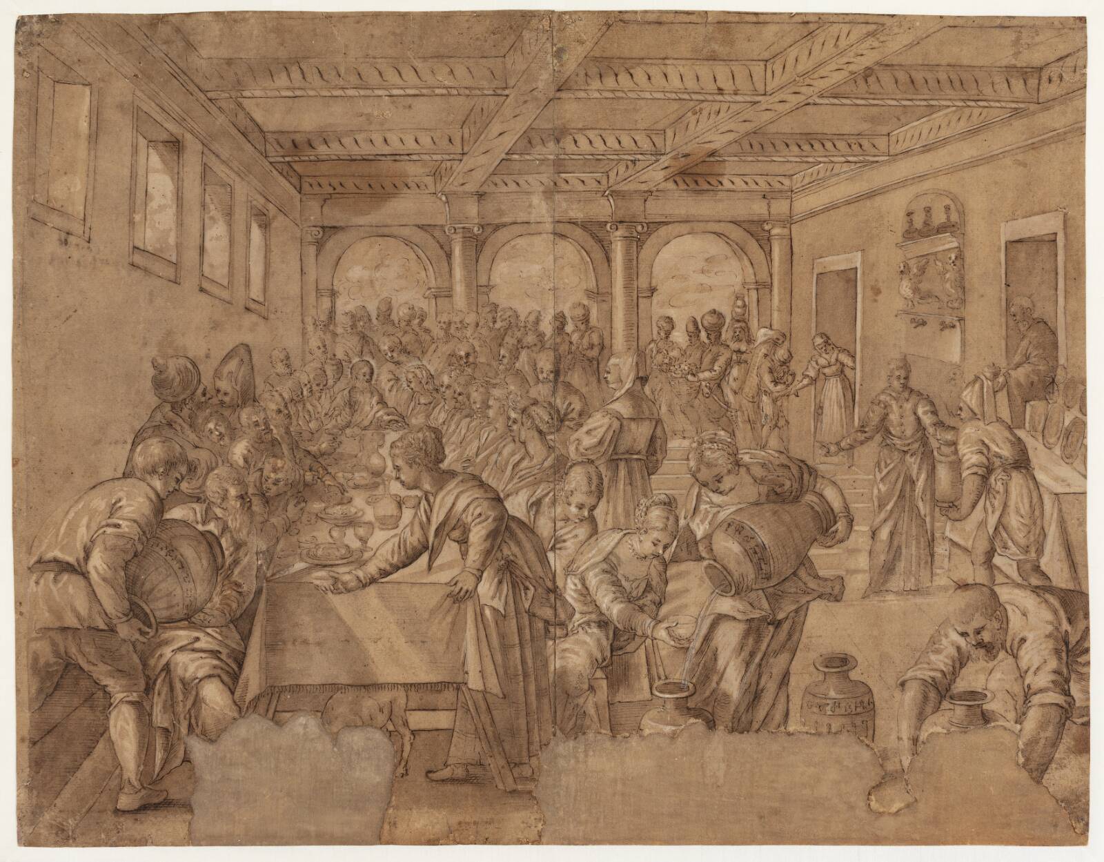 Brylluppet i Kana, Ubekendt, 1518-1594