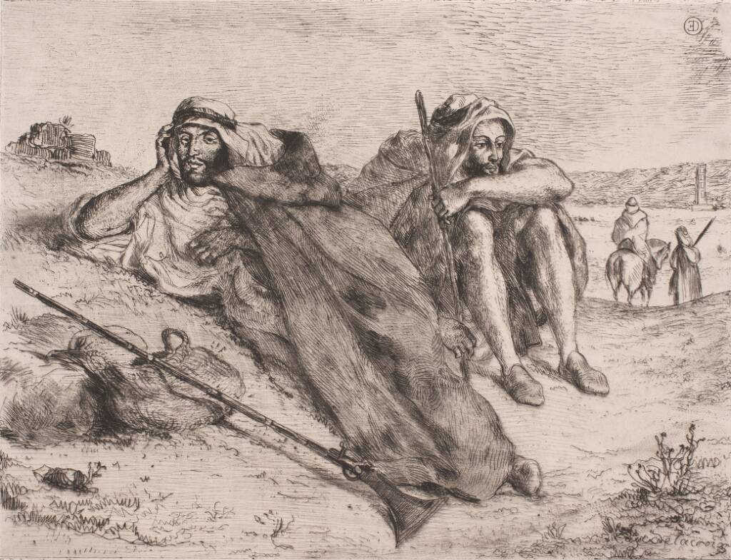 Arabere fra Oran, Eugène Delacroix, 1833
