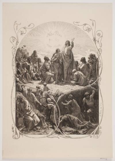 Illustration til "L'Oraison Dominicale"