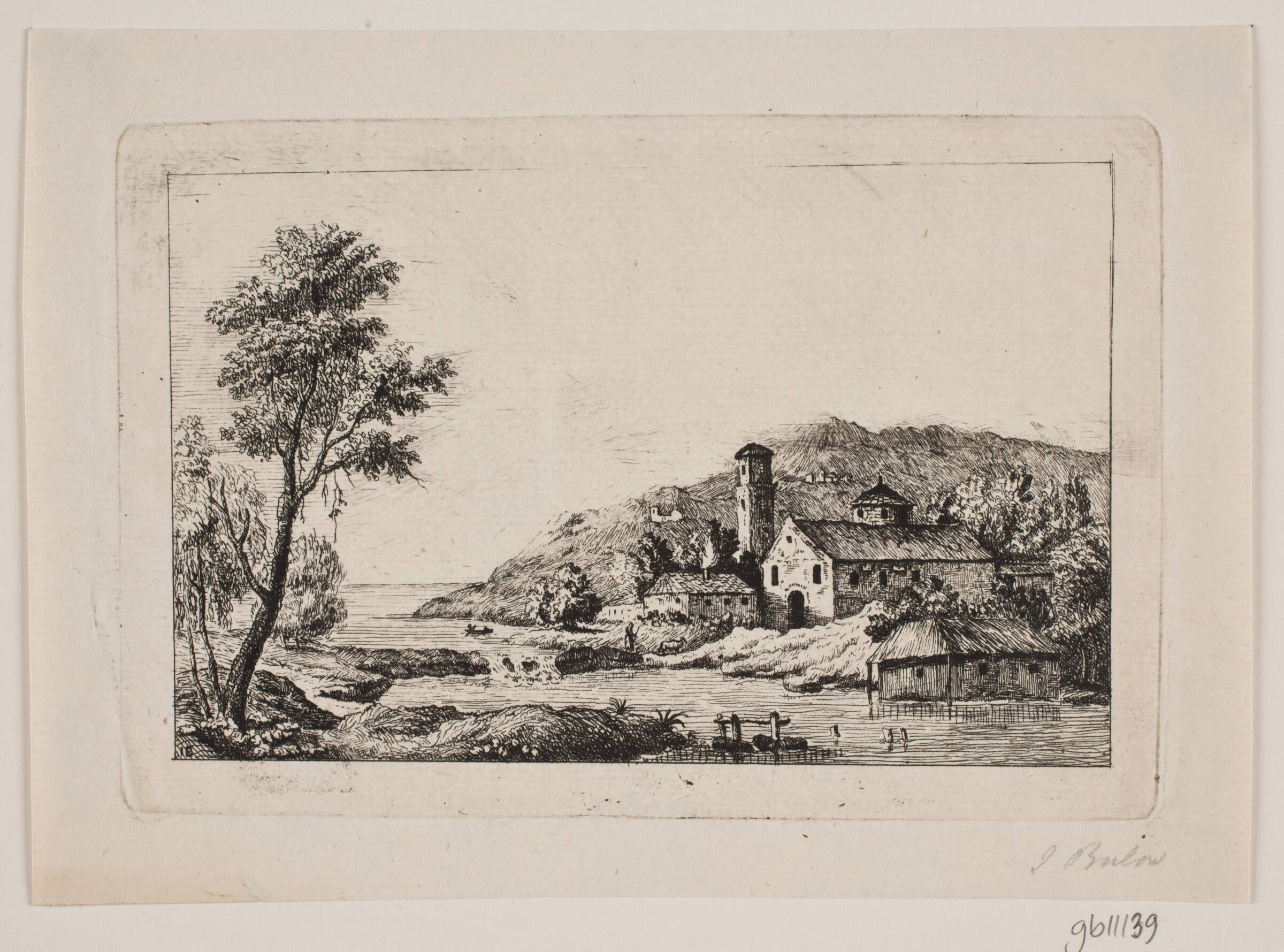 Landskab, Johan Bülow, 1751-1828