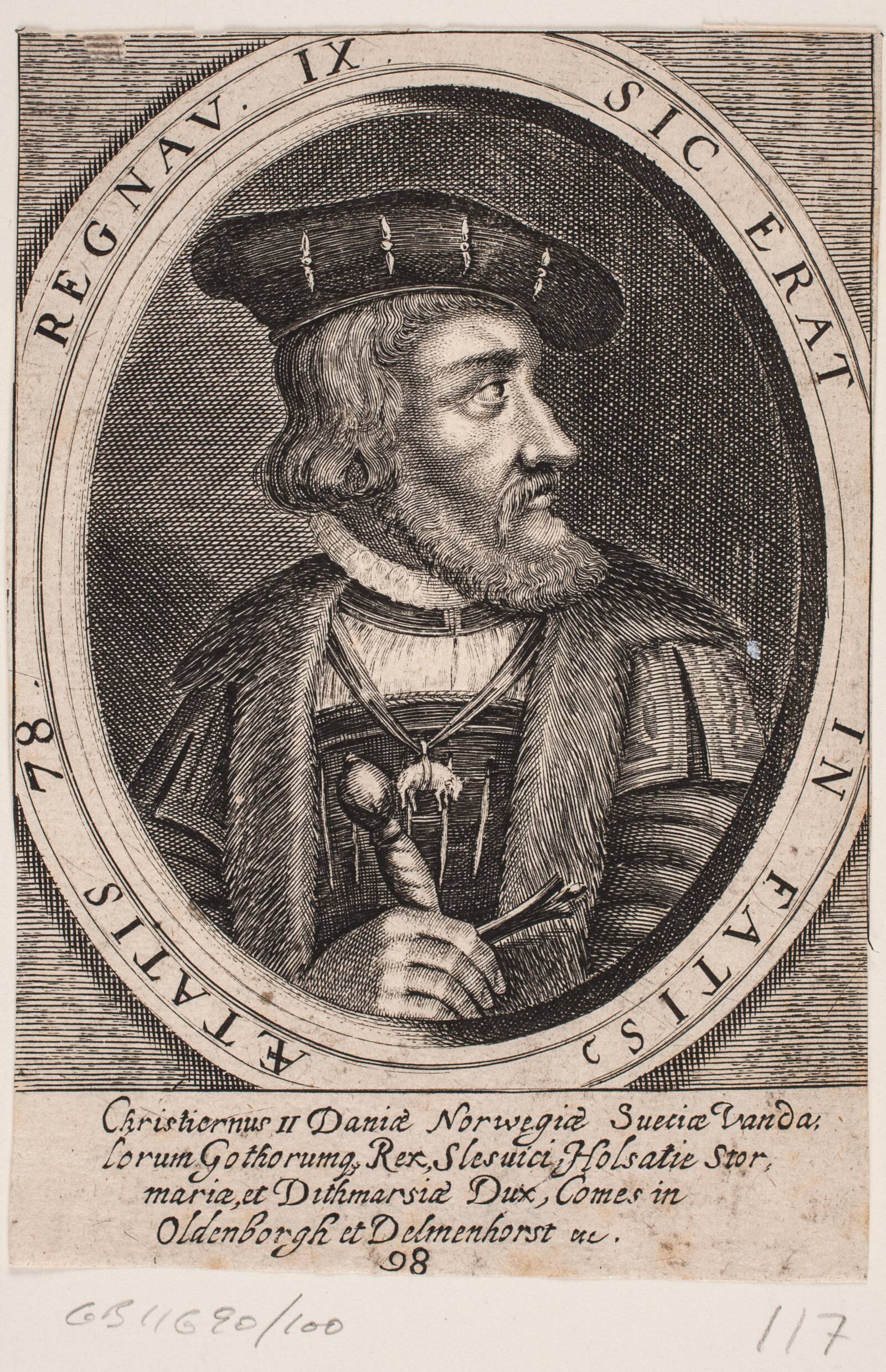 Christian II, Ubekendt, 1646
