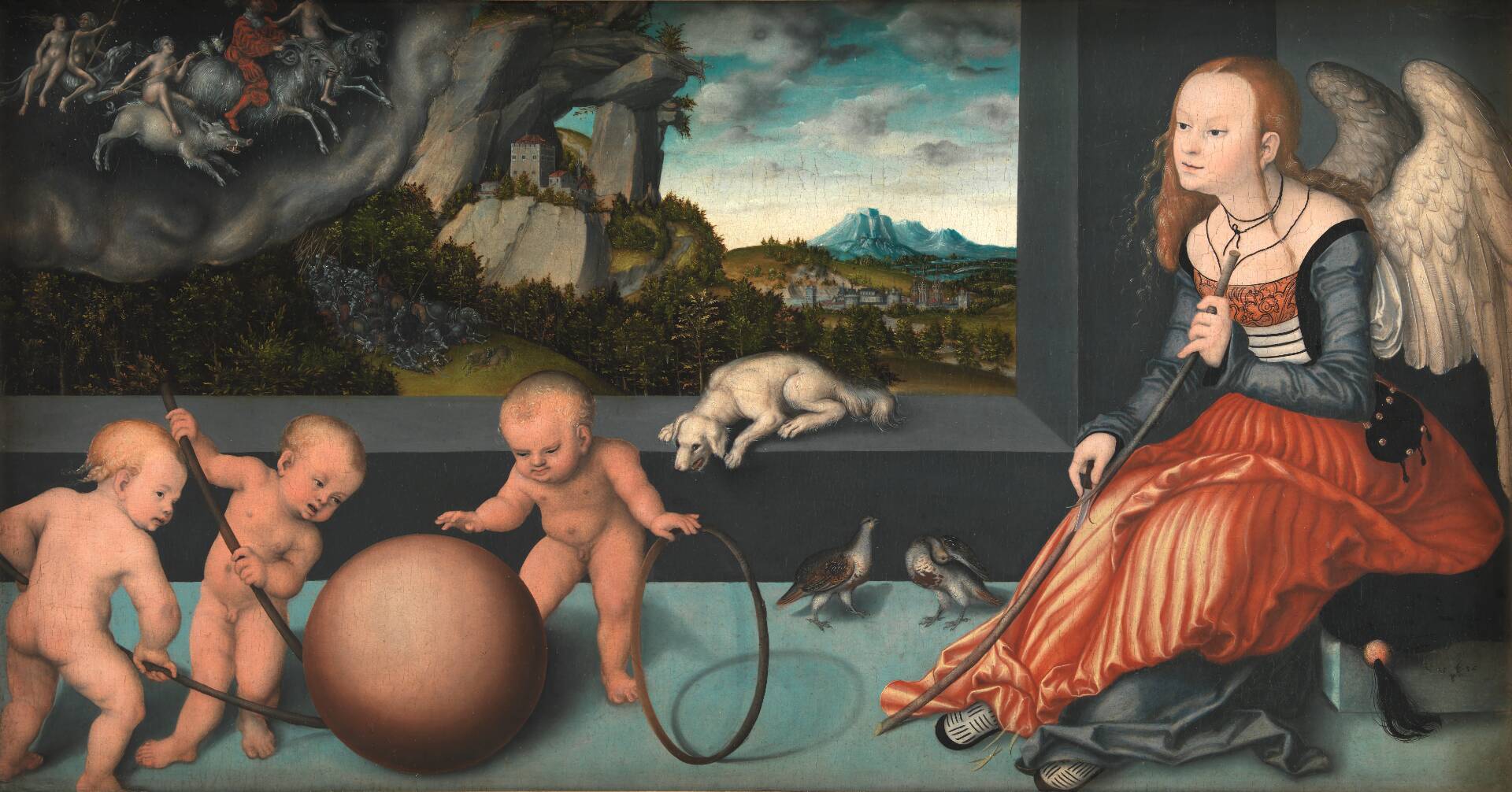 Melancholy, by Lucas Cranach (I), 1532