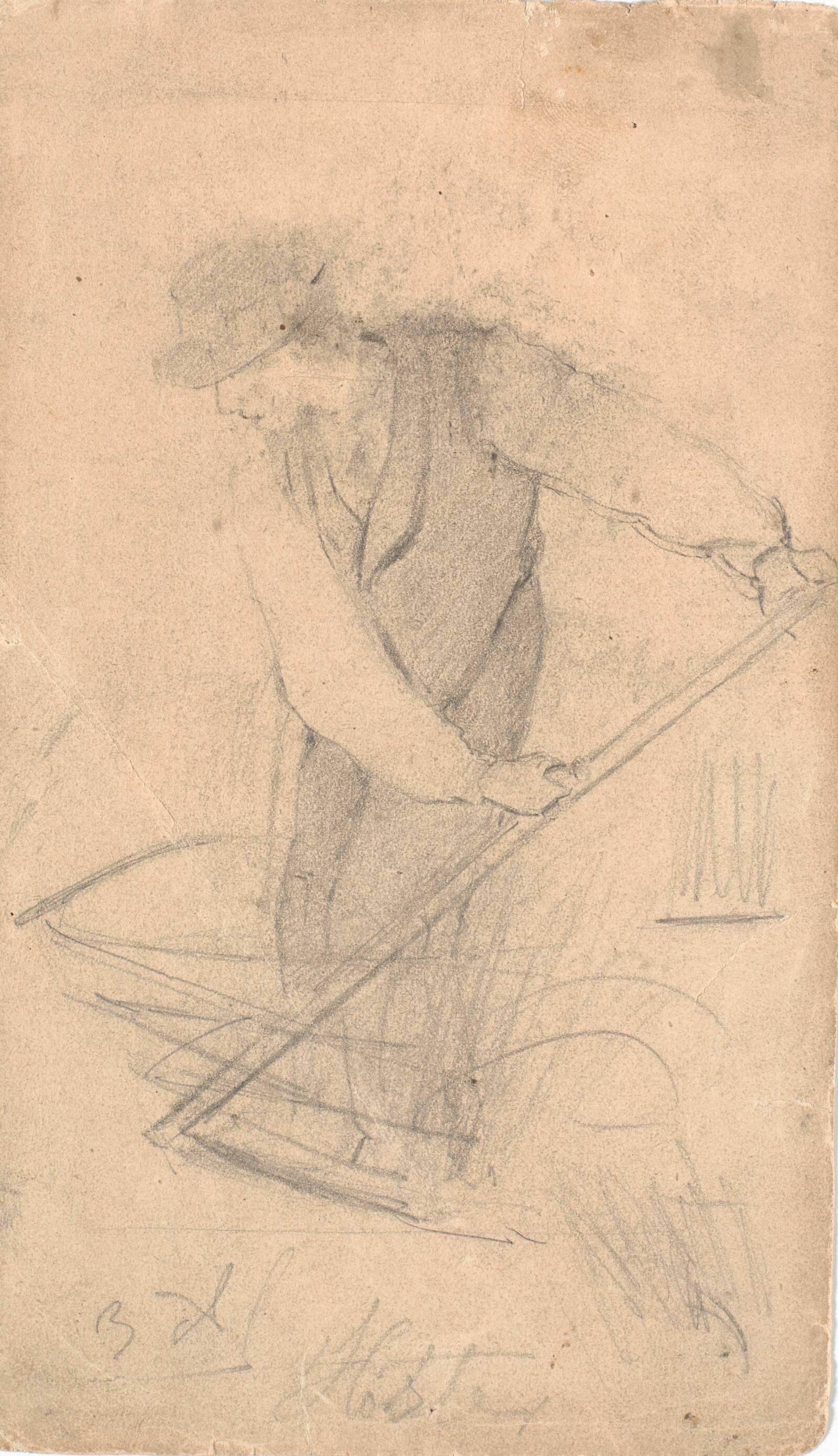 En høstmand, L.A. Ring, 1885