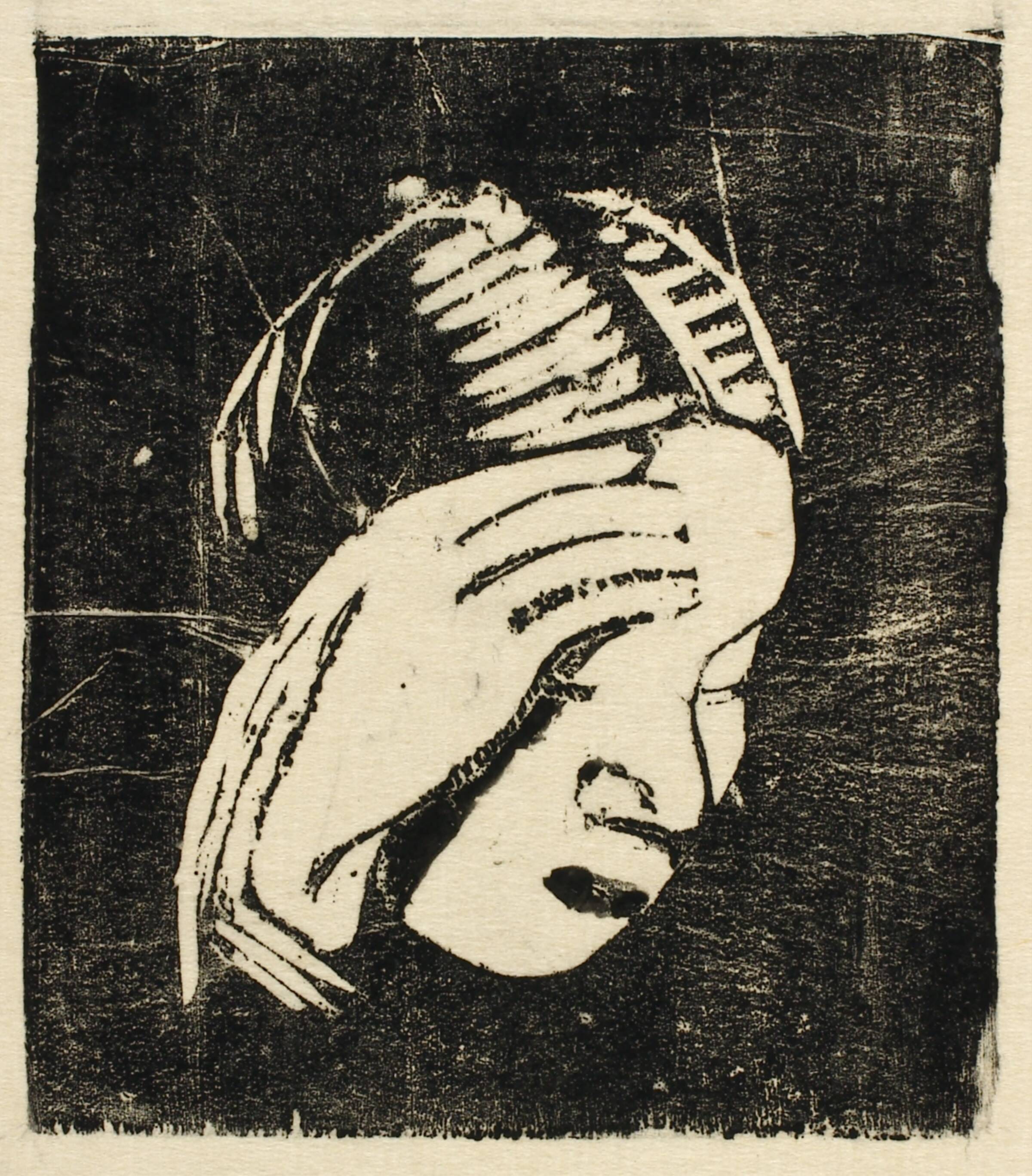 Kvindehoved, Olivia Holm-Møller, 1875-1970