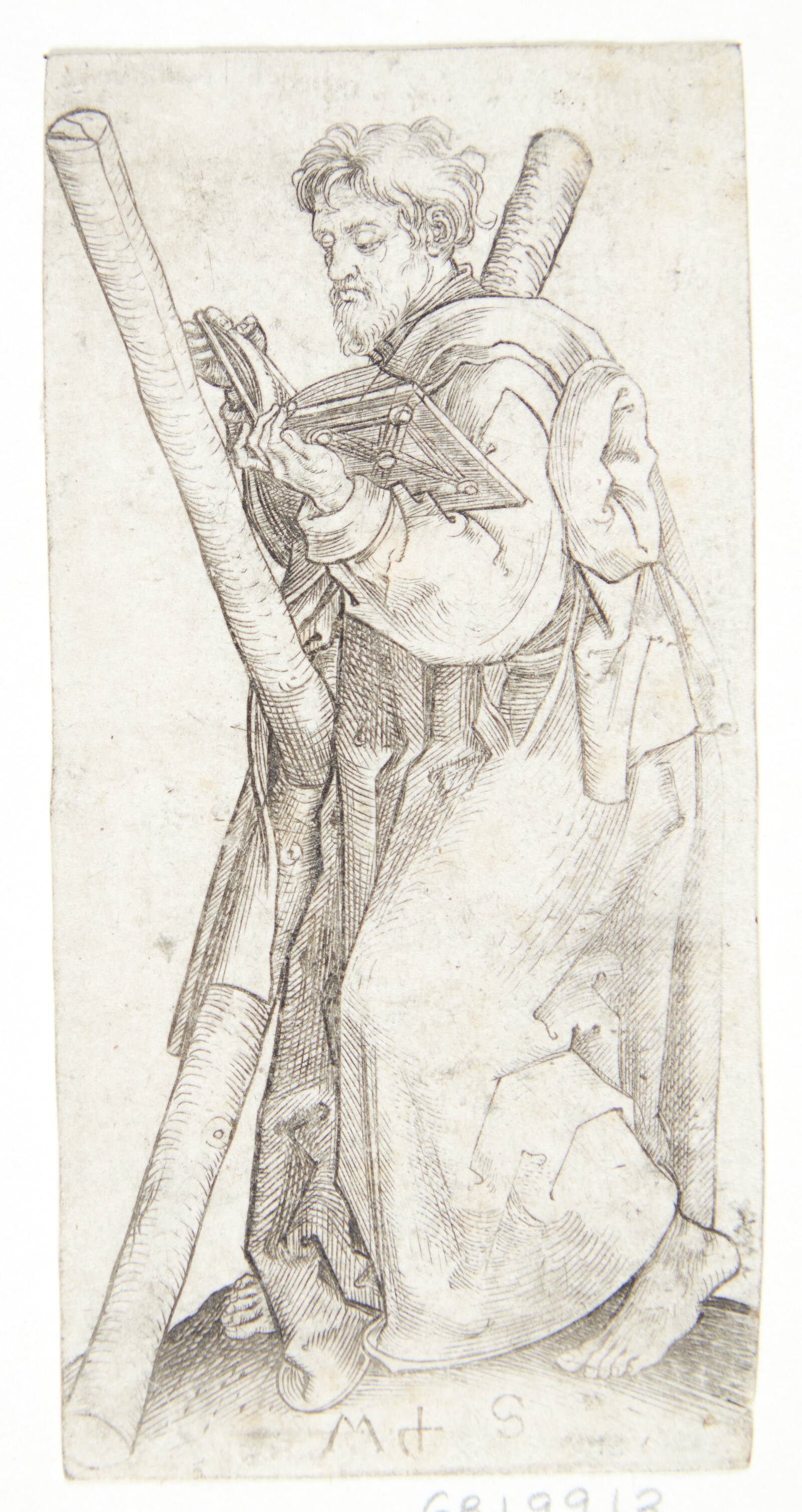 Apostlen Andreas, Martin Schongauer, 1430-1491