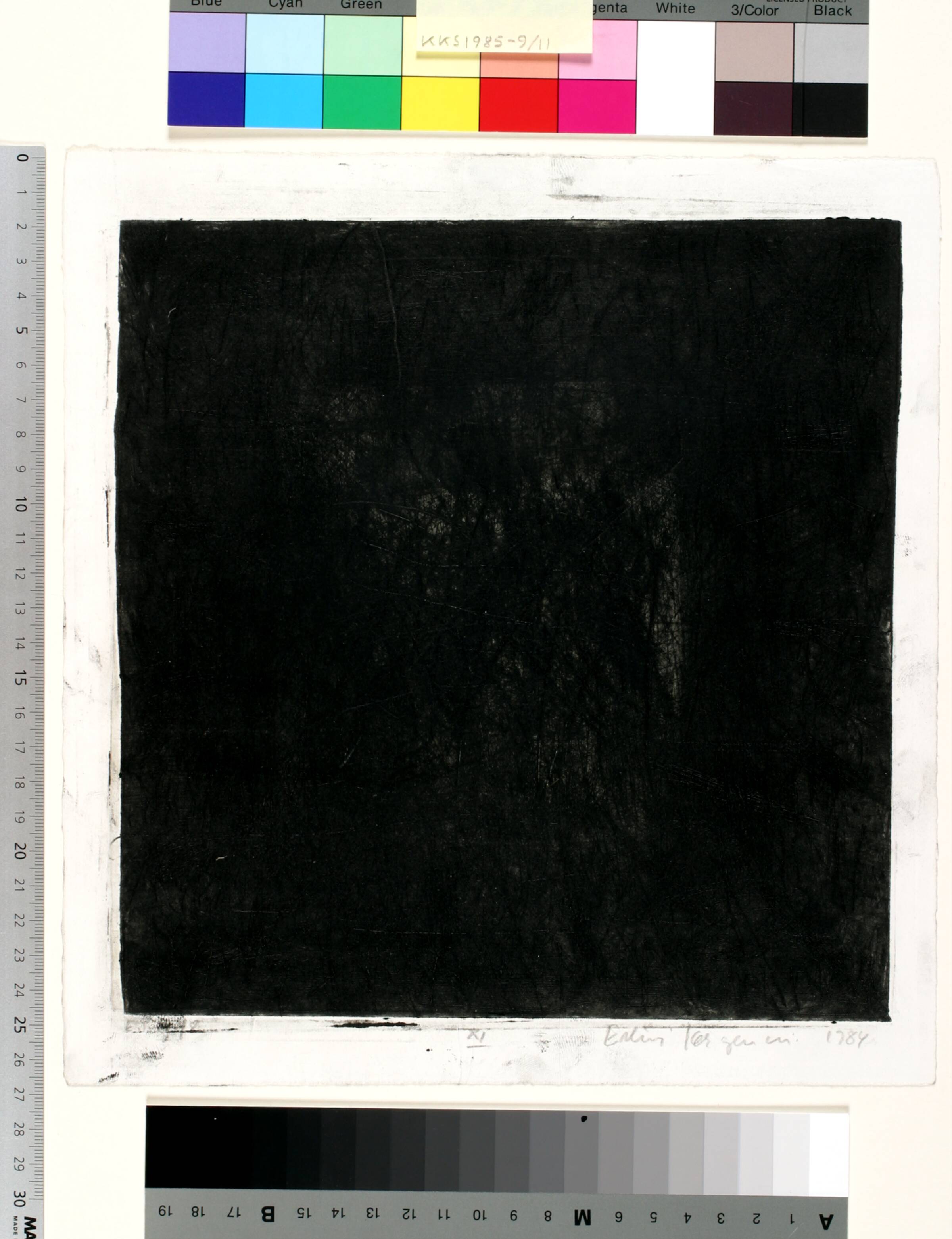 Dagbogsblad XI, Erling Jørgensen, 1984