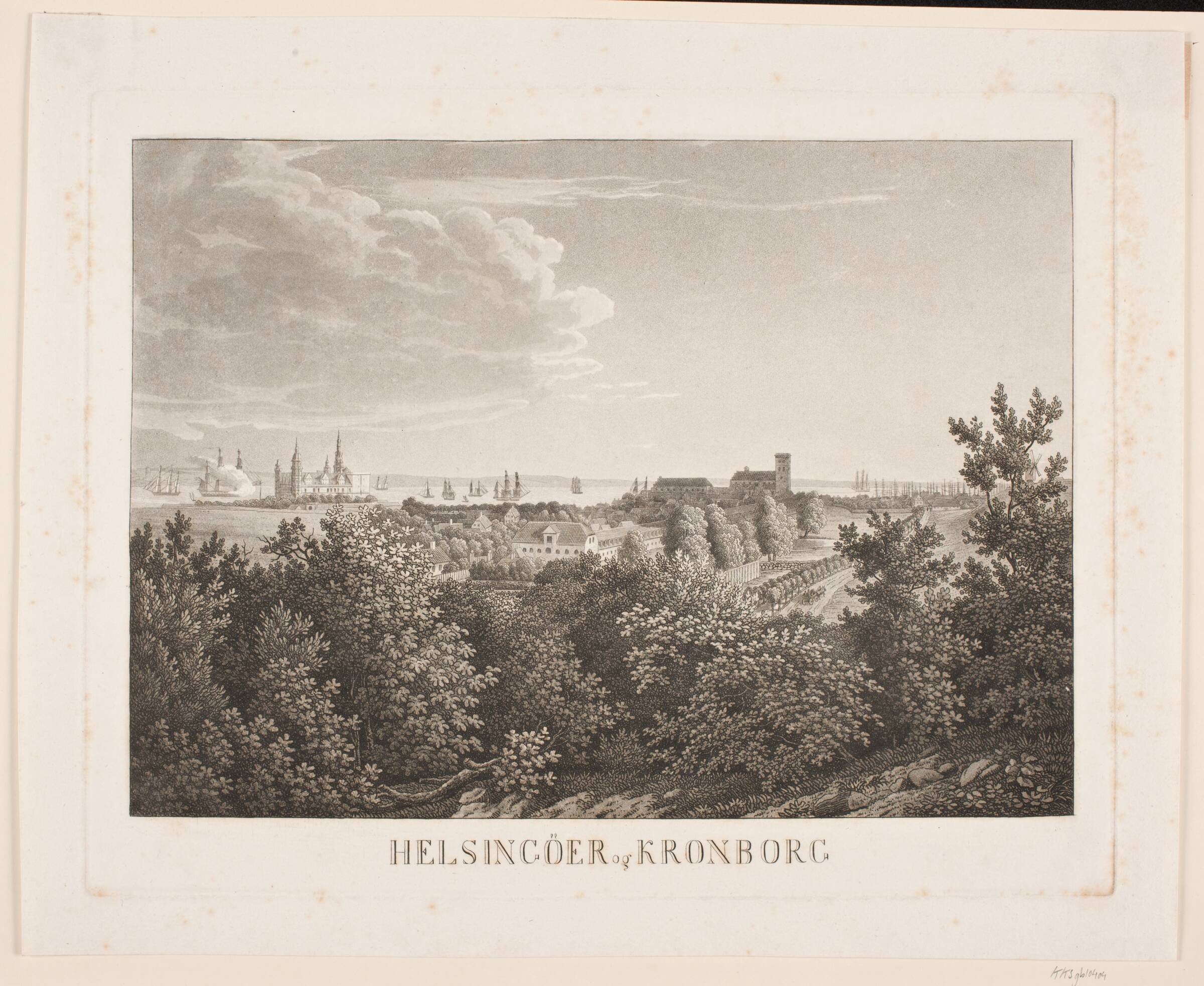 Helsingør og Kronborg, Søren Henrik Petersen, 1788-1860
