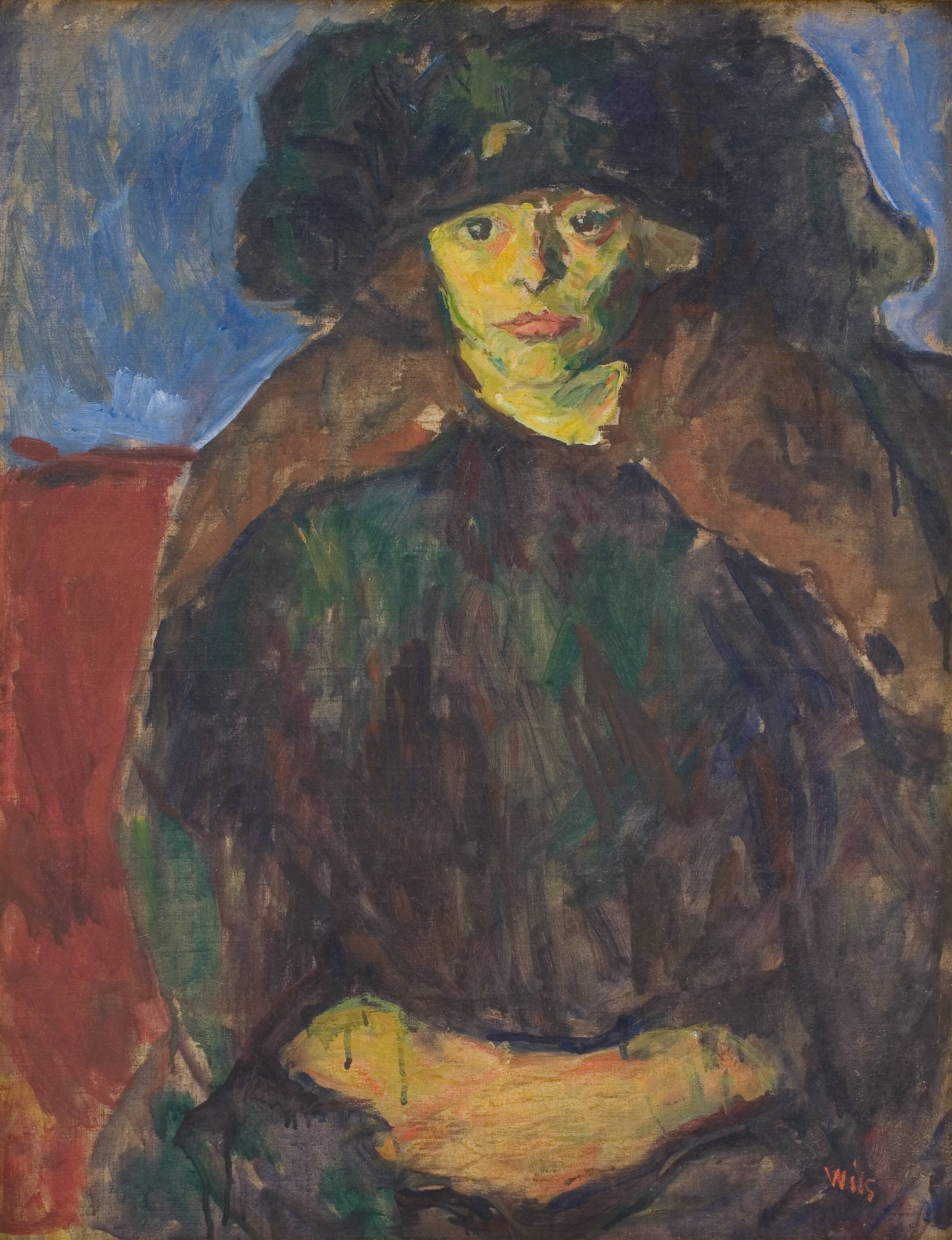 Dameportræt, Wilhelm Wils, 1926-1930