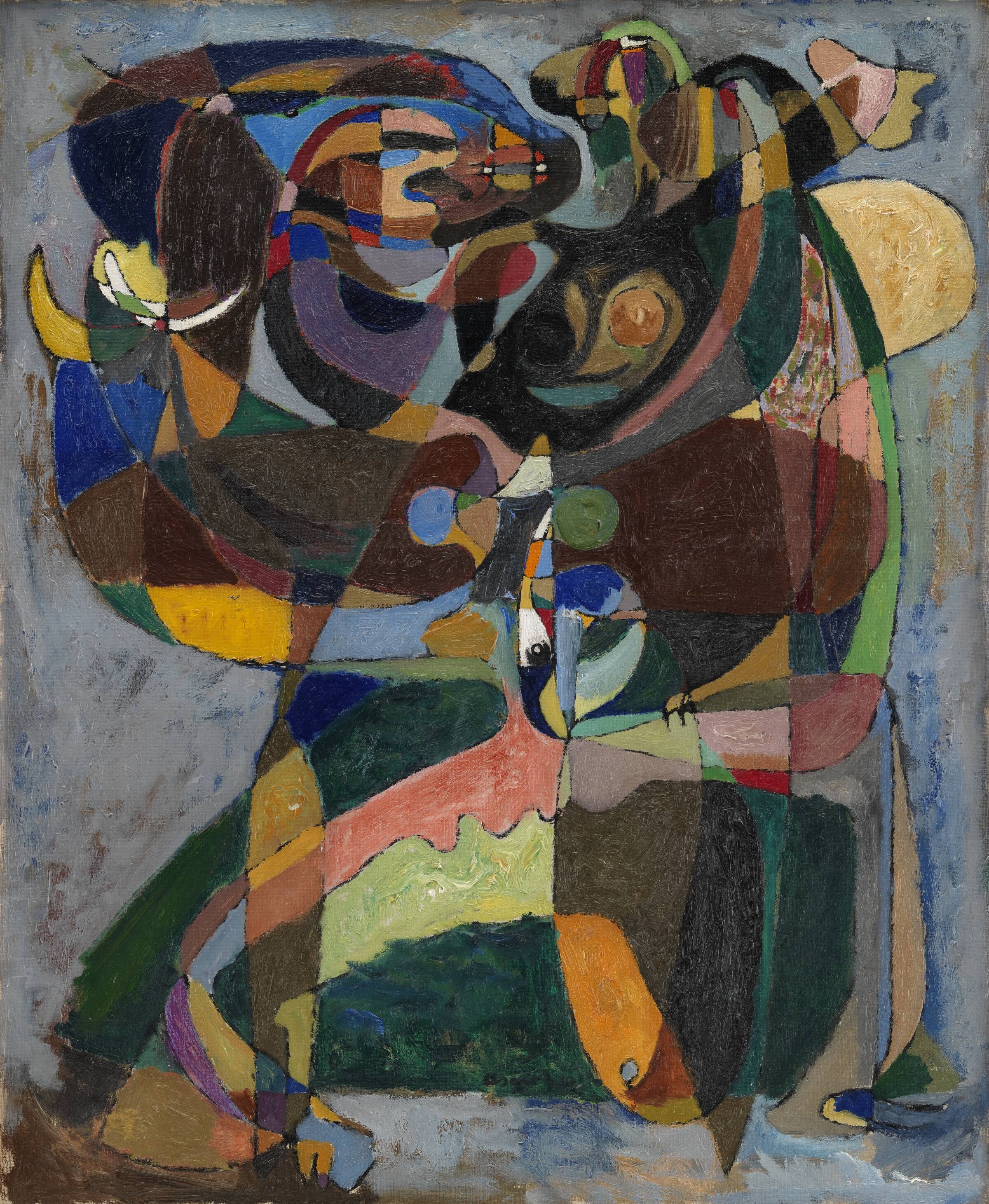 Uden titel, Asger Jorn, 1940