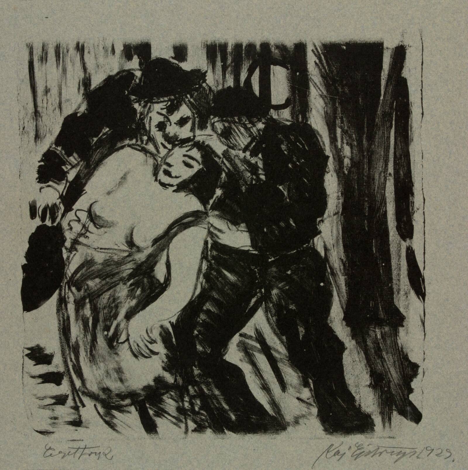 Matroser og letsindig pige, Kaj Ejstrup, 1929