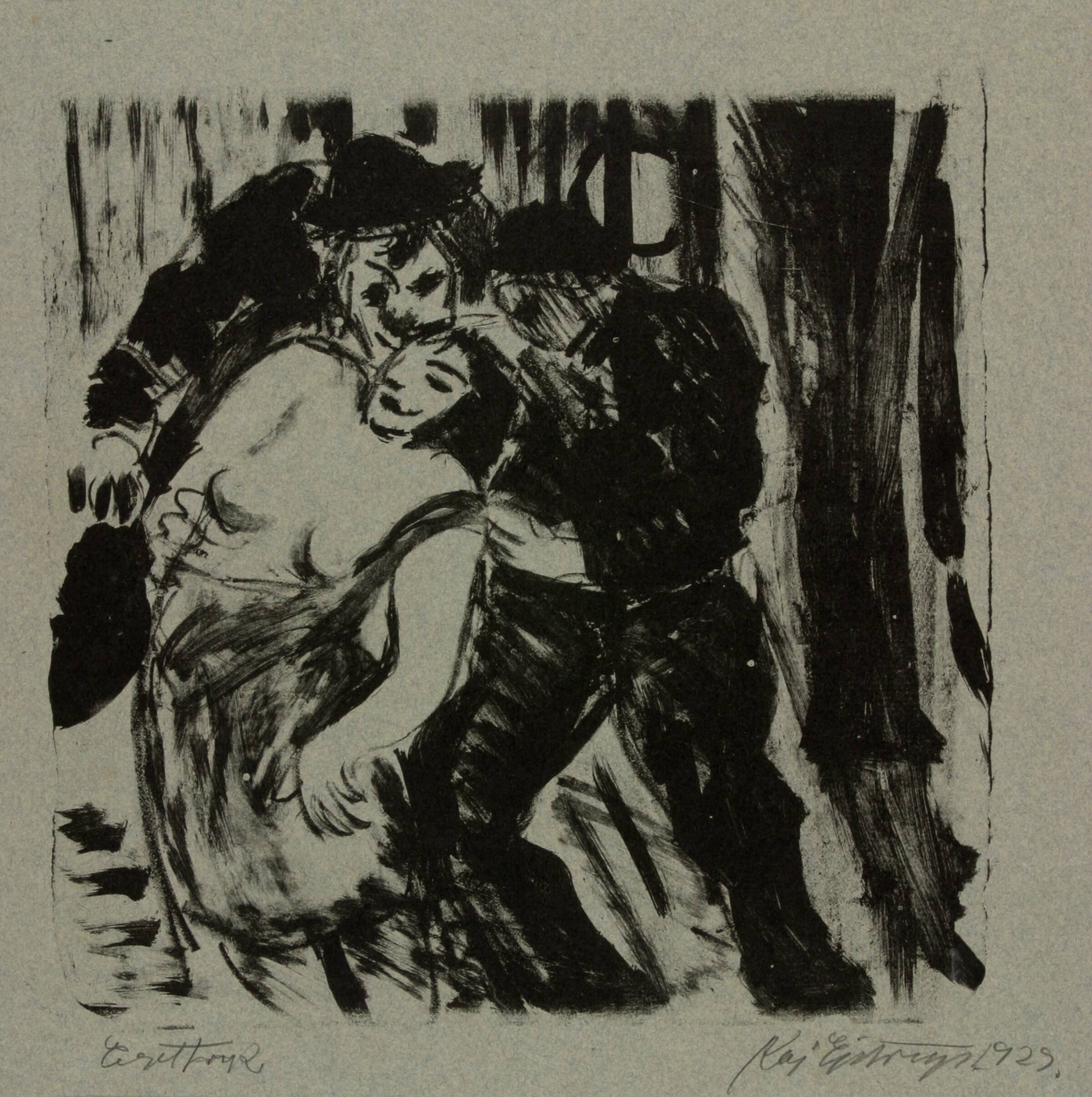 Matroser og letsindig pige, Kaj Ejstrup, 1929