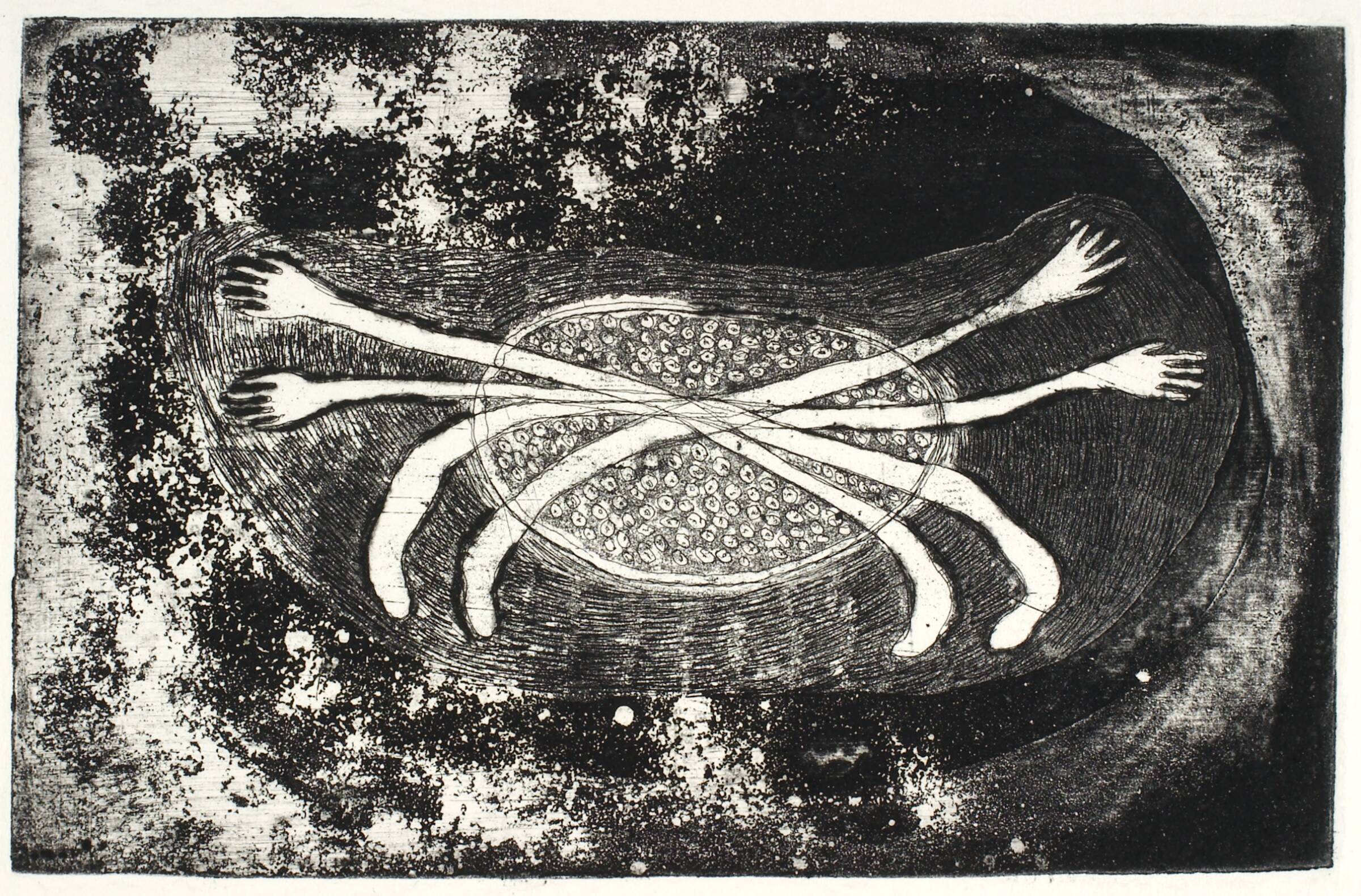 Helleristning, Reidar Magnus, 1955