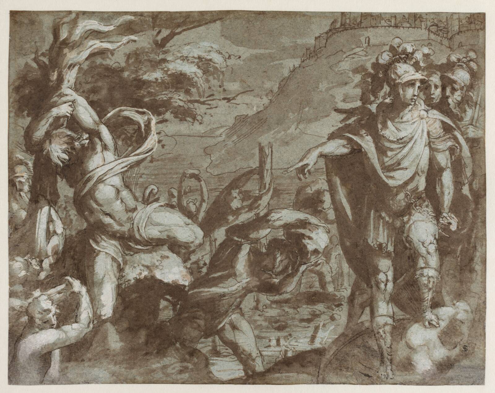 Dansescene, Agostino Melissi, 1615-1683