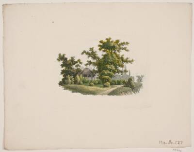 Lysthus i park