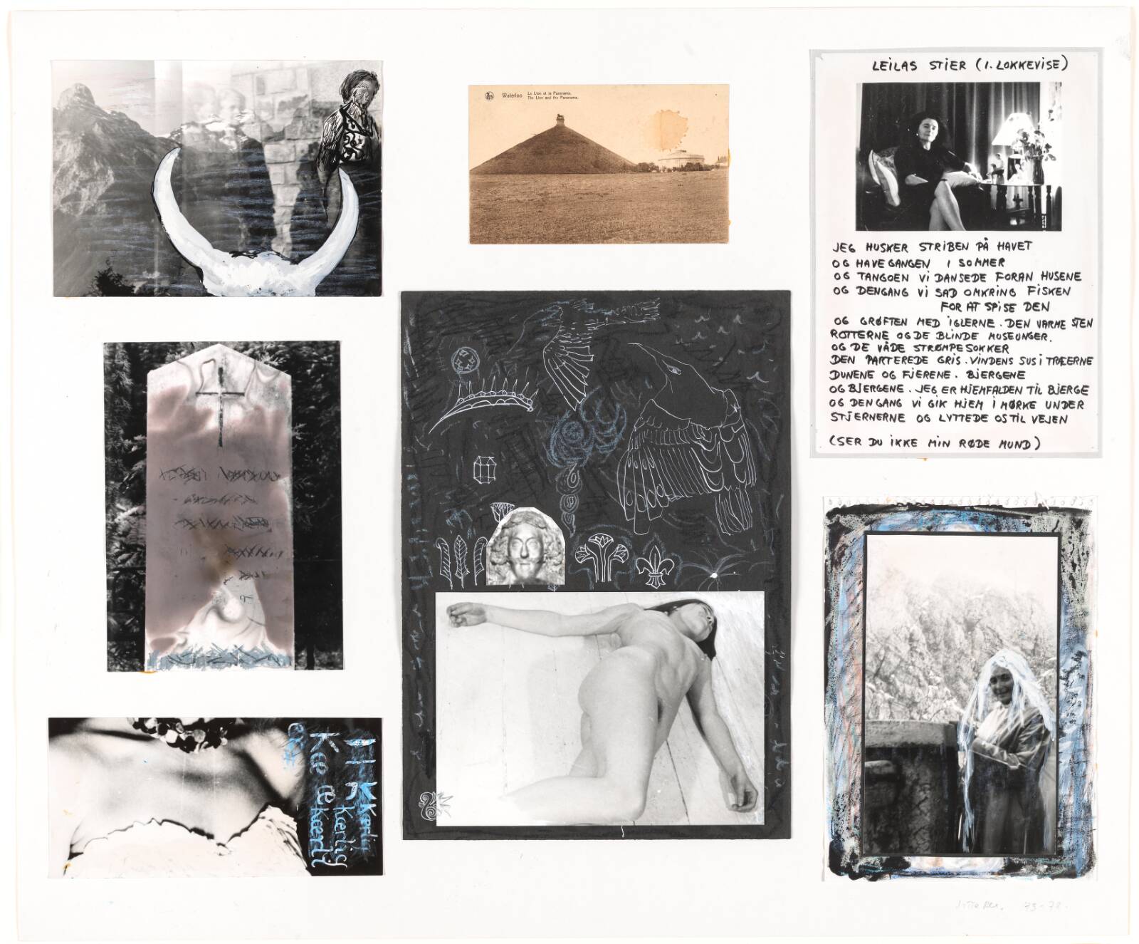 Bearbejdede fotos, Jytte Rex, 1973-1978
