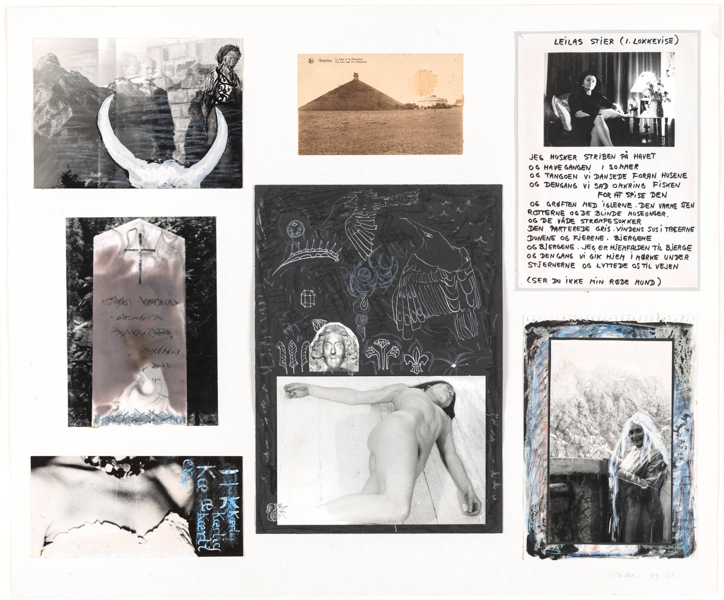 Bearbejdede fotos, Jytte Rex, 1973-1978