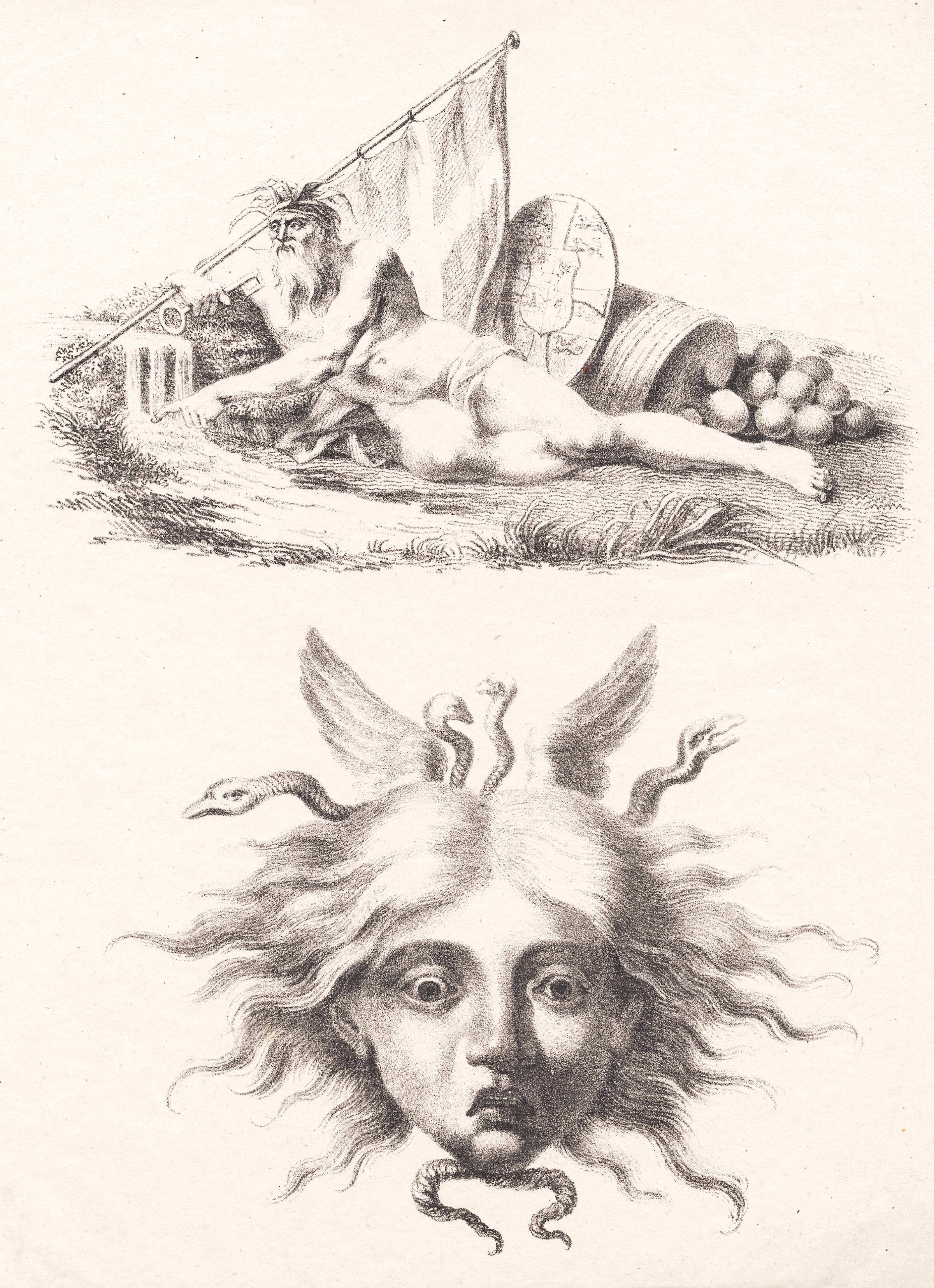 Øresund. Medusahoved, J.F. Clemens, 1748-1831