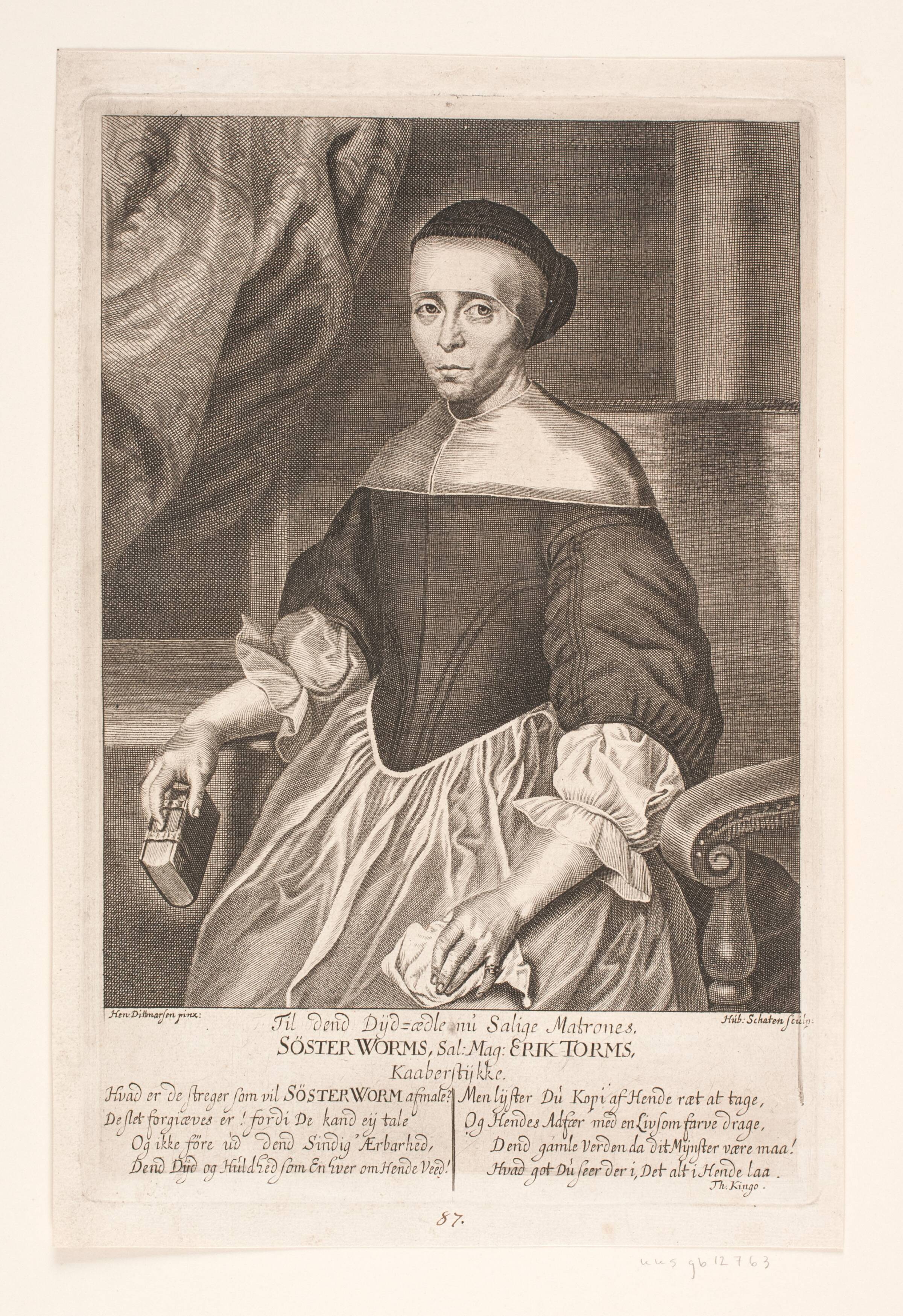 Søster Worm, Hubert Schaten, 1685-1696