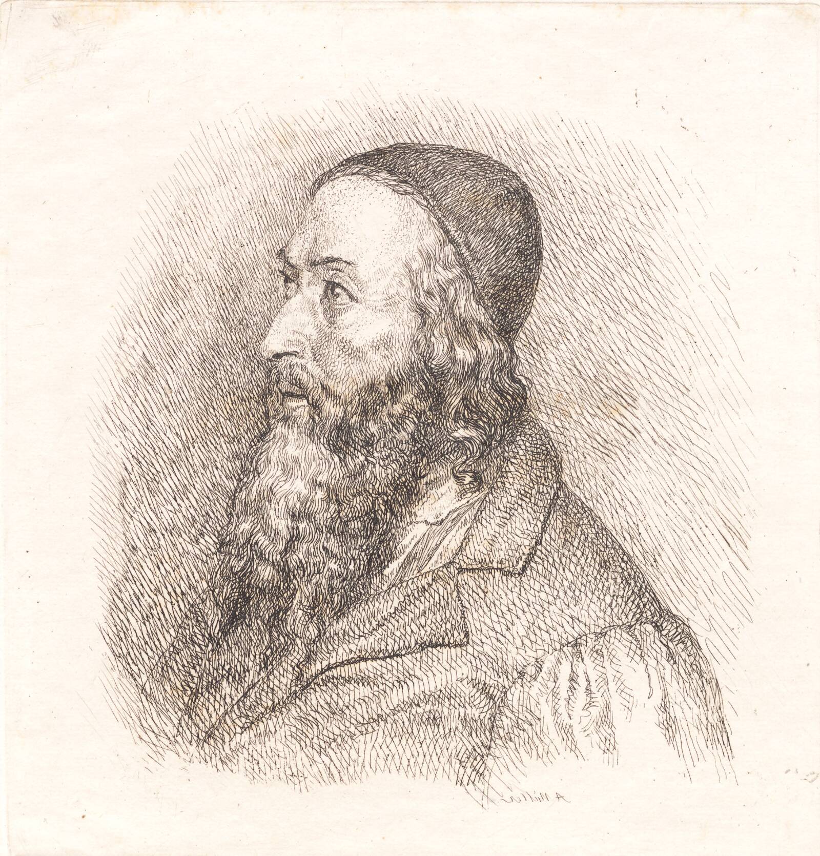 Rabbi Salomon Thurcorvitsch, Adam Müller, 1834