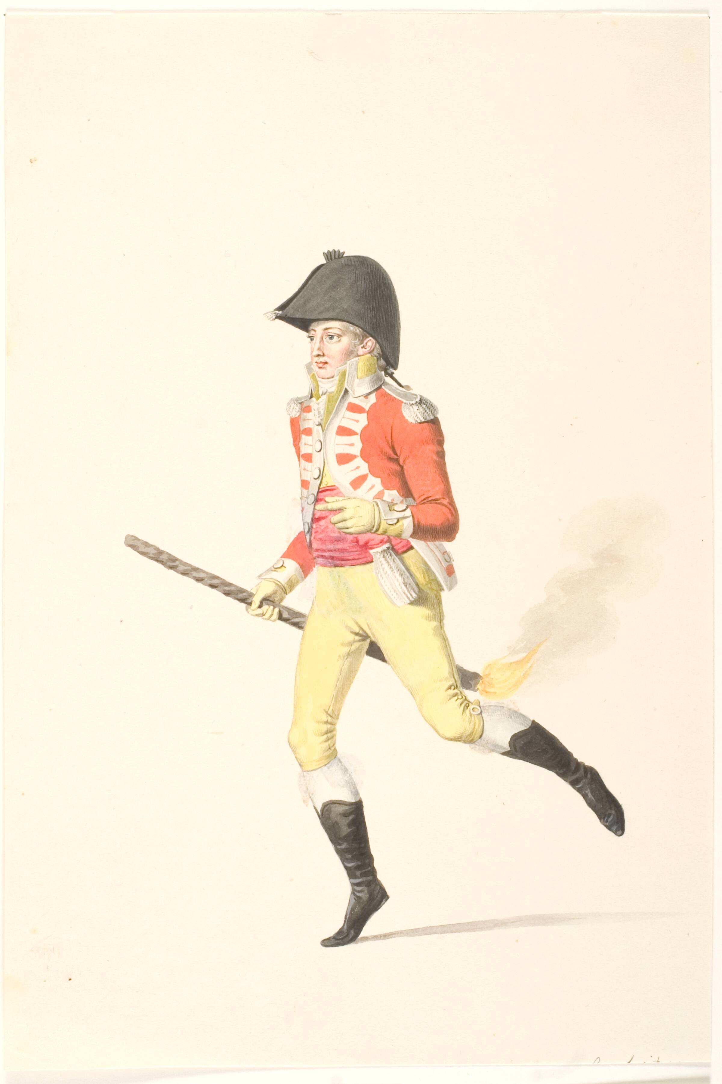 Fakkelbærer, Johannes Senn, 1807