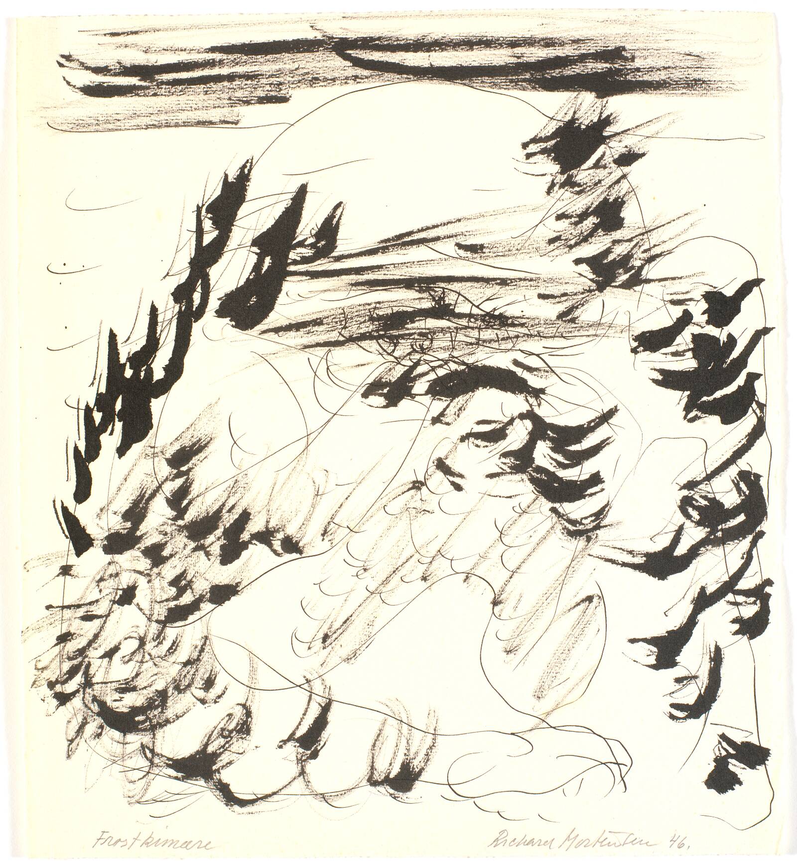 "Frostkimære", Richard Mortensen, 1944-1946