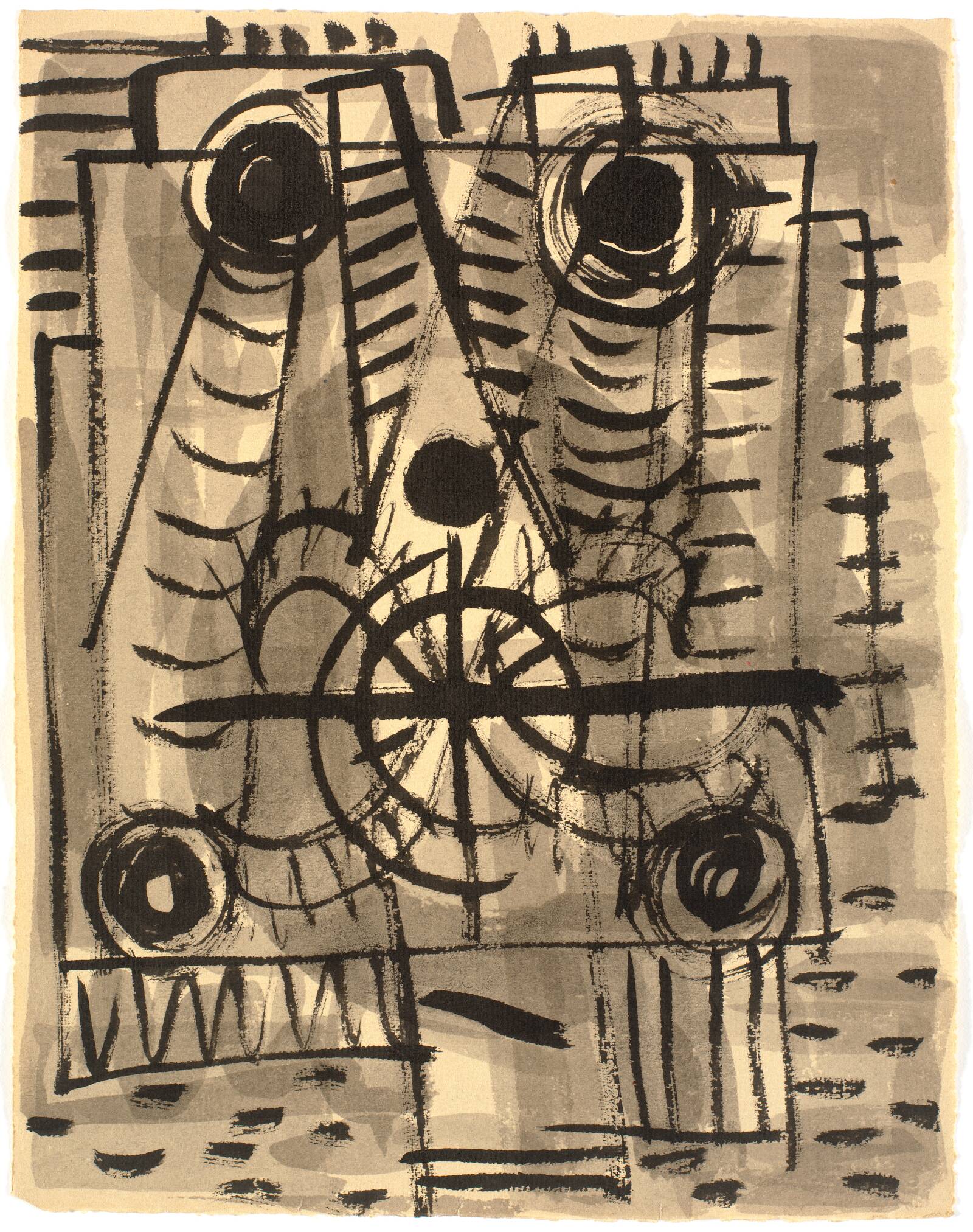 Figuration, Richard Mortensen, 1945-1948