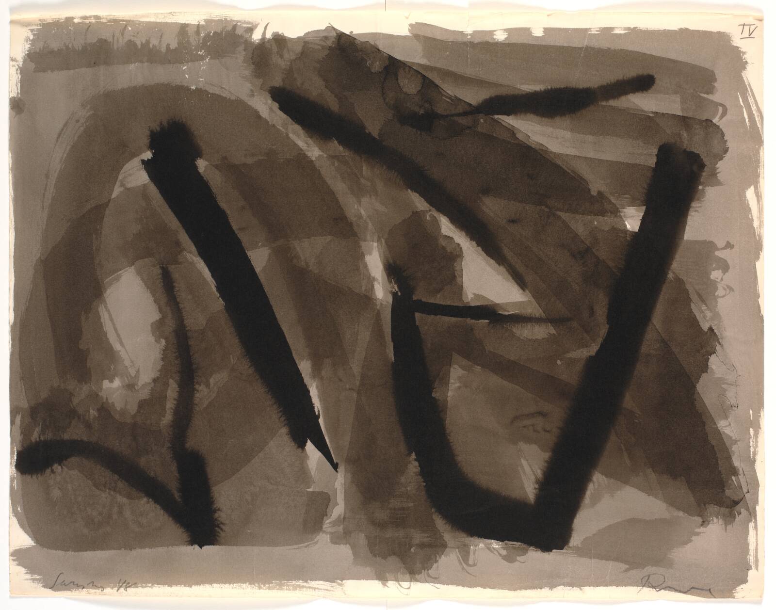 Uden titel. IV, Richard Mortensen, 1948