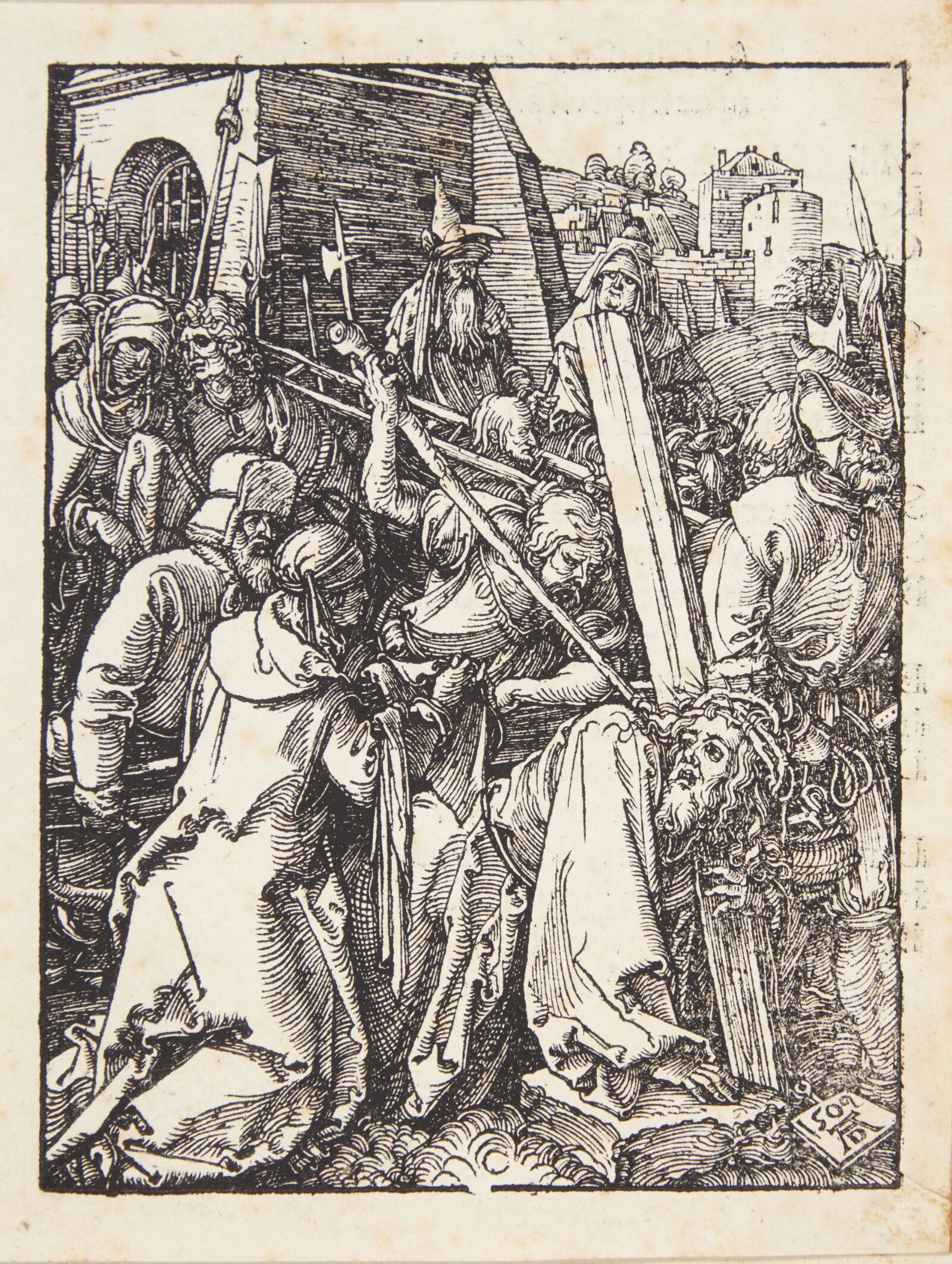 Korsbæringen, Albrecht Dürer, 1509
