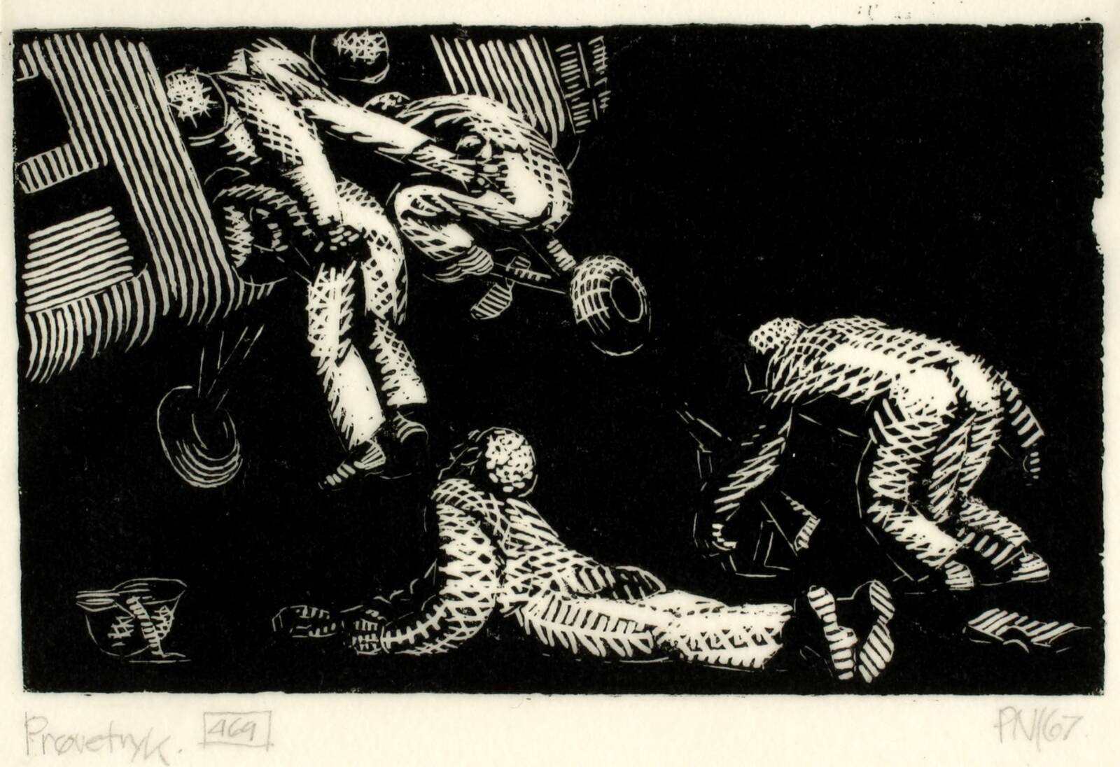 Ofrene, Palle Nielsen, 1967