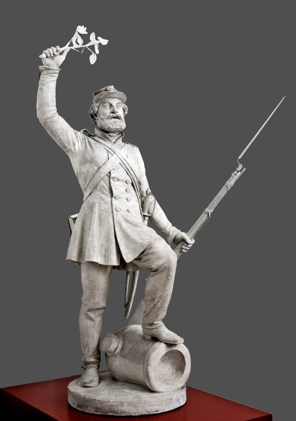 A Victorious Danish Soldier, by H.W. Bissen, 1850-1851