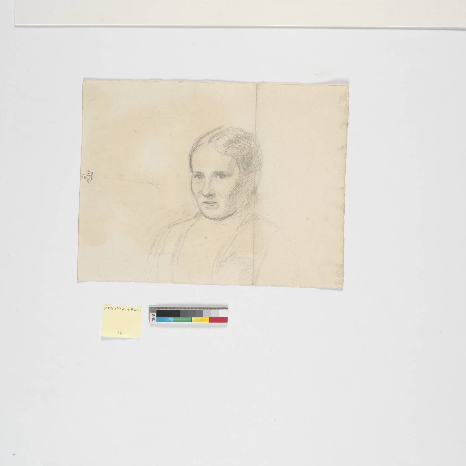 Kvindeportræt, Joakim Skovgaard, 1917