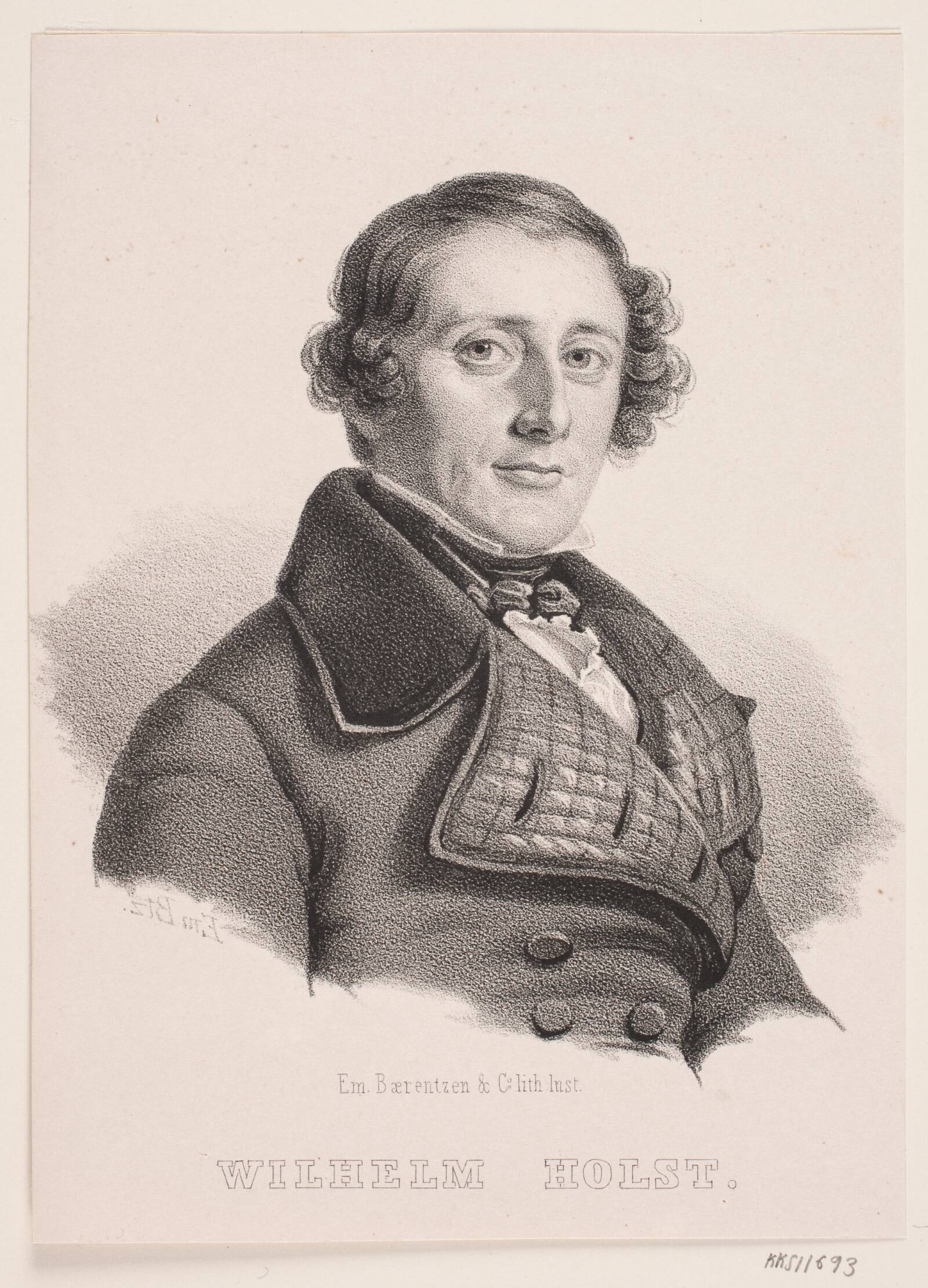 Wilhelm C. Holst, Emil Ditlev Bærentzen, 1842