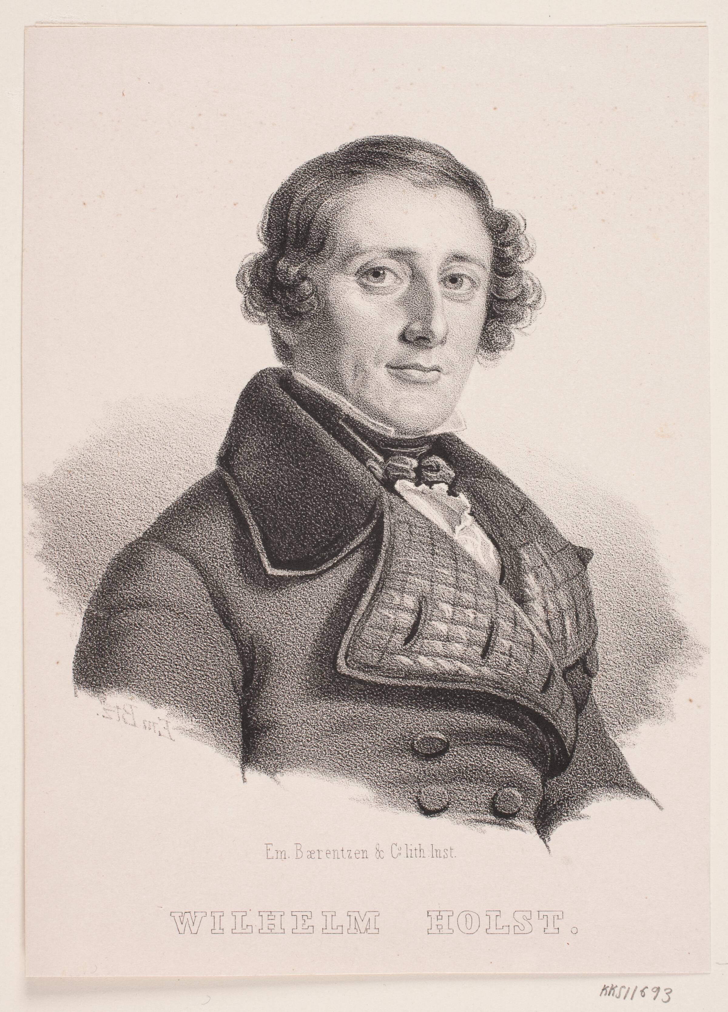 Wilhelm C. Holst, Emil Ditlev Bærentzen, 1842