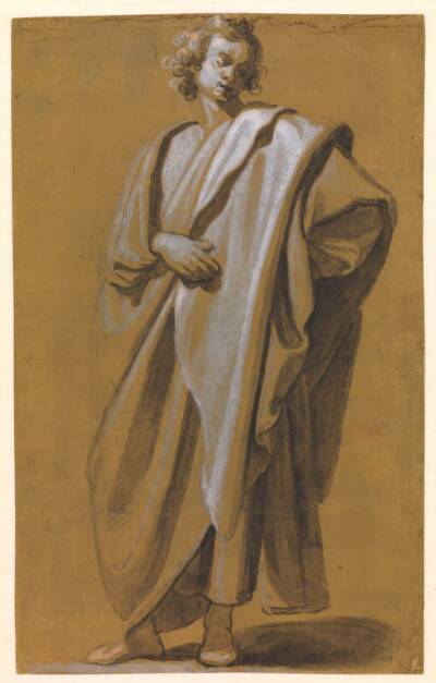 Apostlen Johannes stående