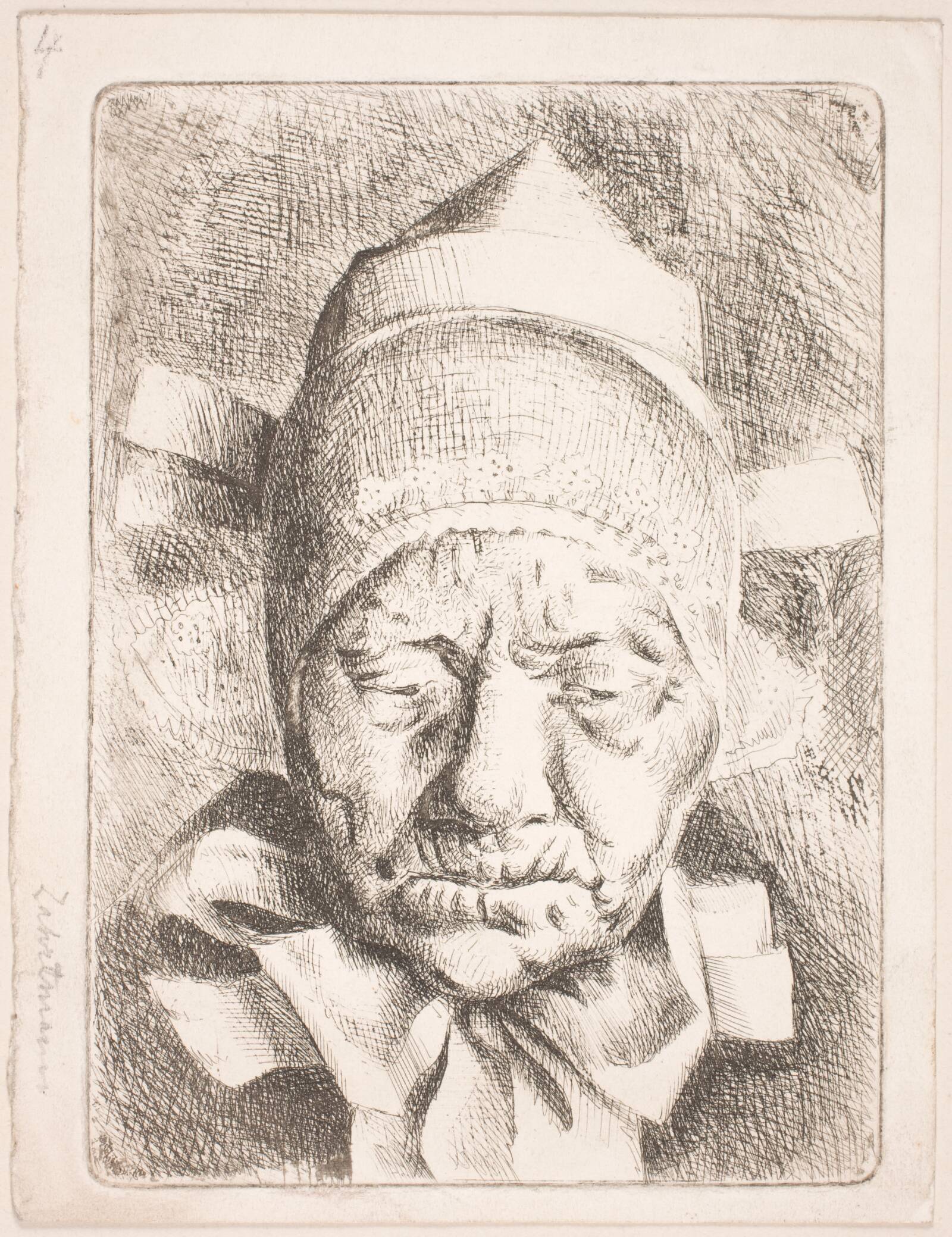Mor Thule, Kristian Zahrtmann, 1868