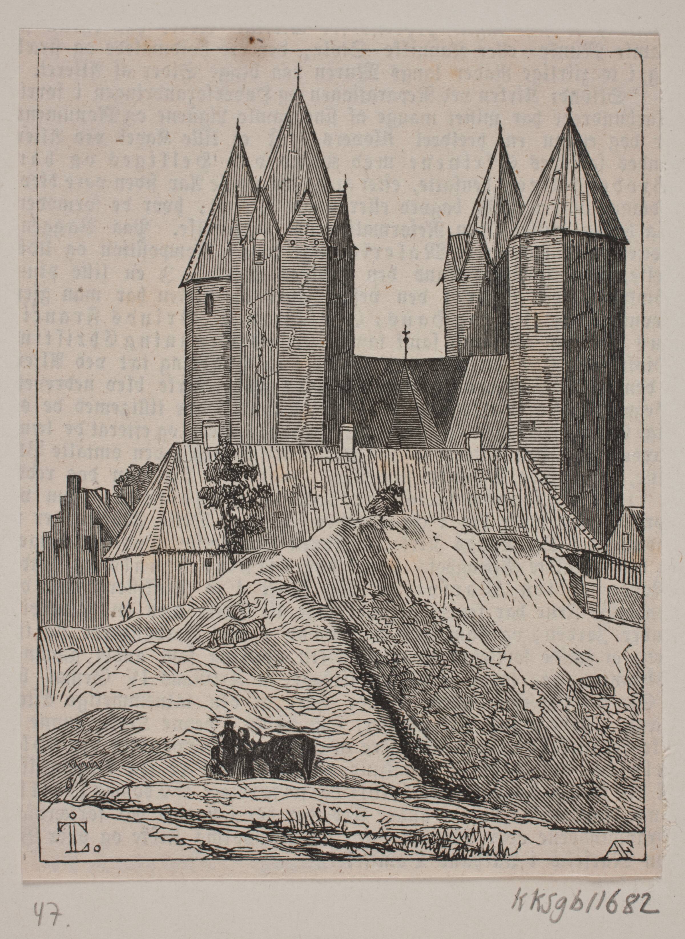 Kalundborg Kirke, Andreas Flinch, 1843