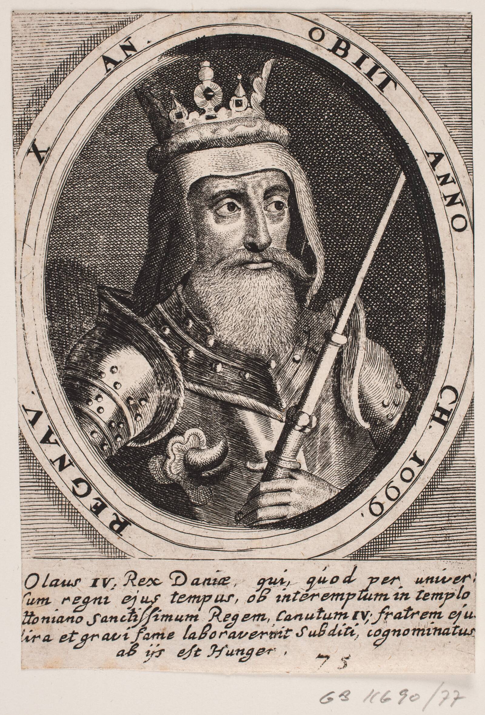 Oluf Hunger, Ubekendt, 1646