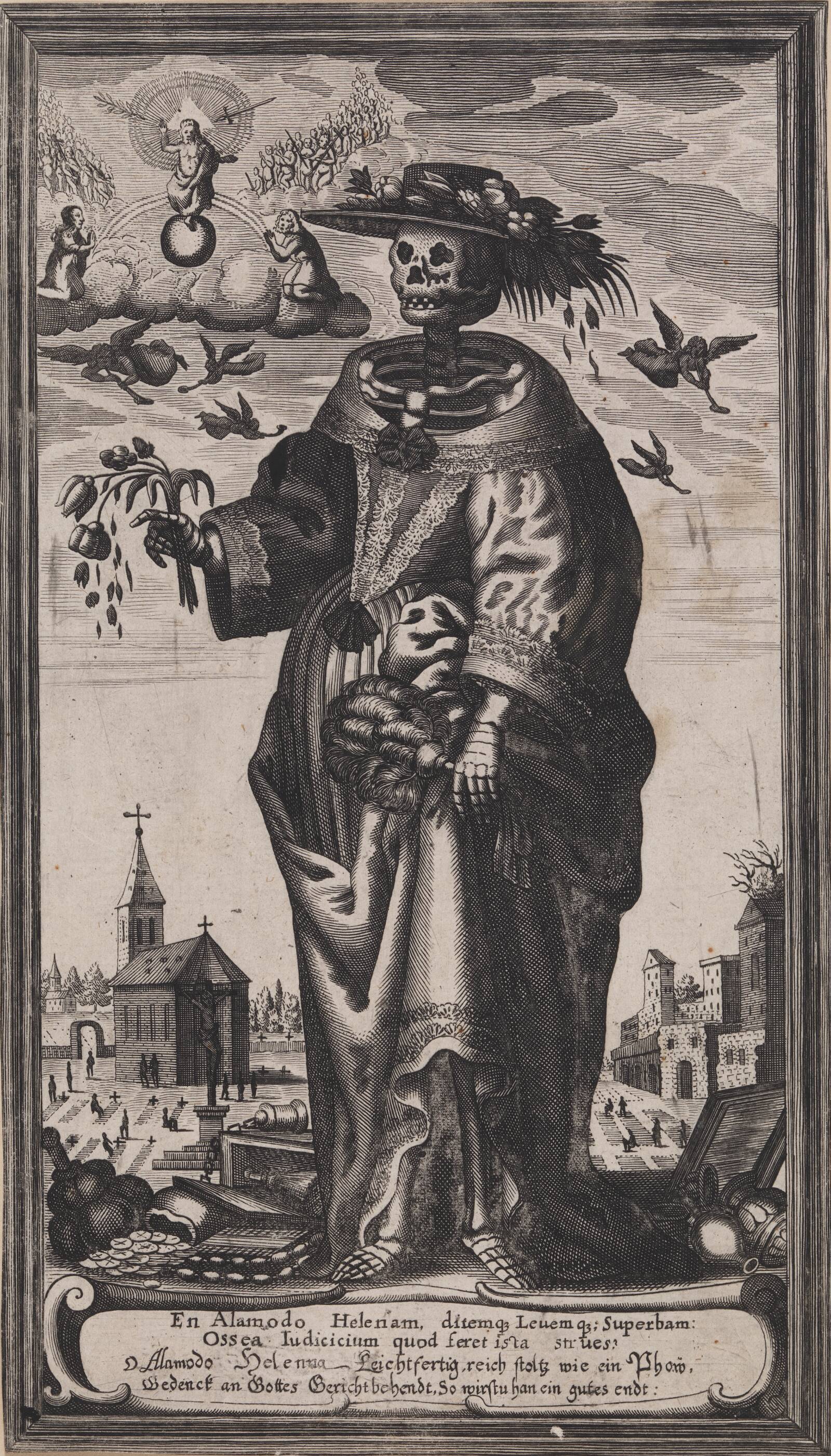 Allegori over døden, Ubekendt, 1609-1672