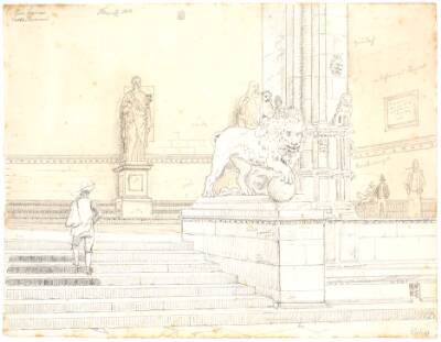 Trappen til Loggia de' Lanzi, Firenze