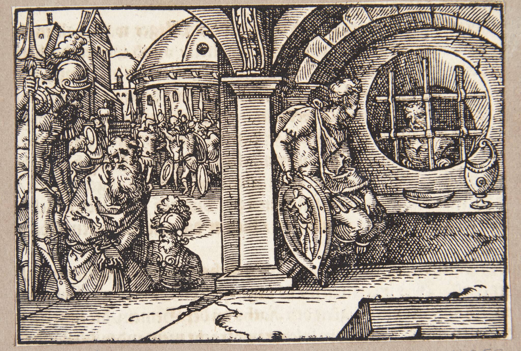 Appius Claudius føres til fængslet