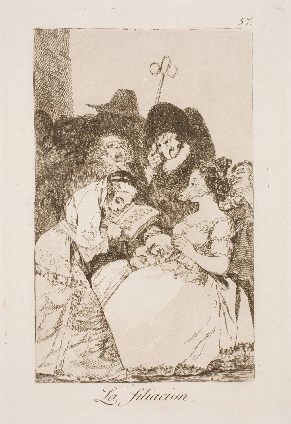 Stamtræet, Francisco de Goya, 1797-1798
