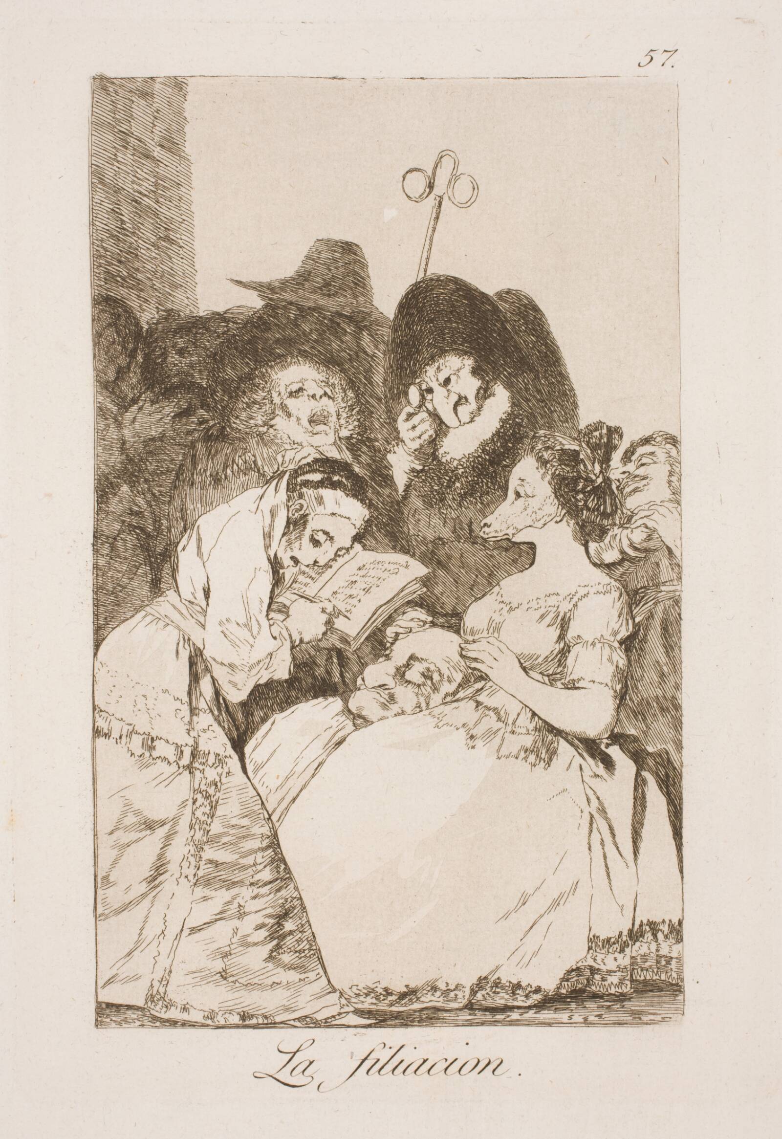 Stamtræet, Francisco de Goya, 1797-1798