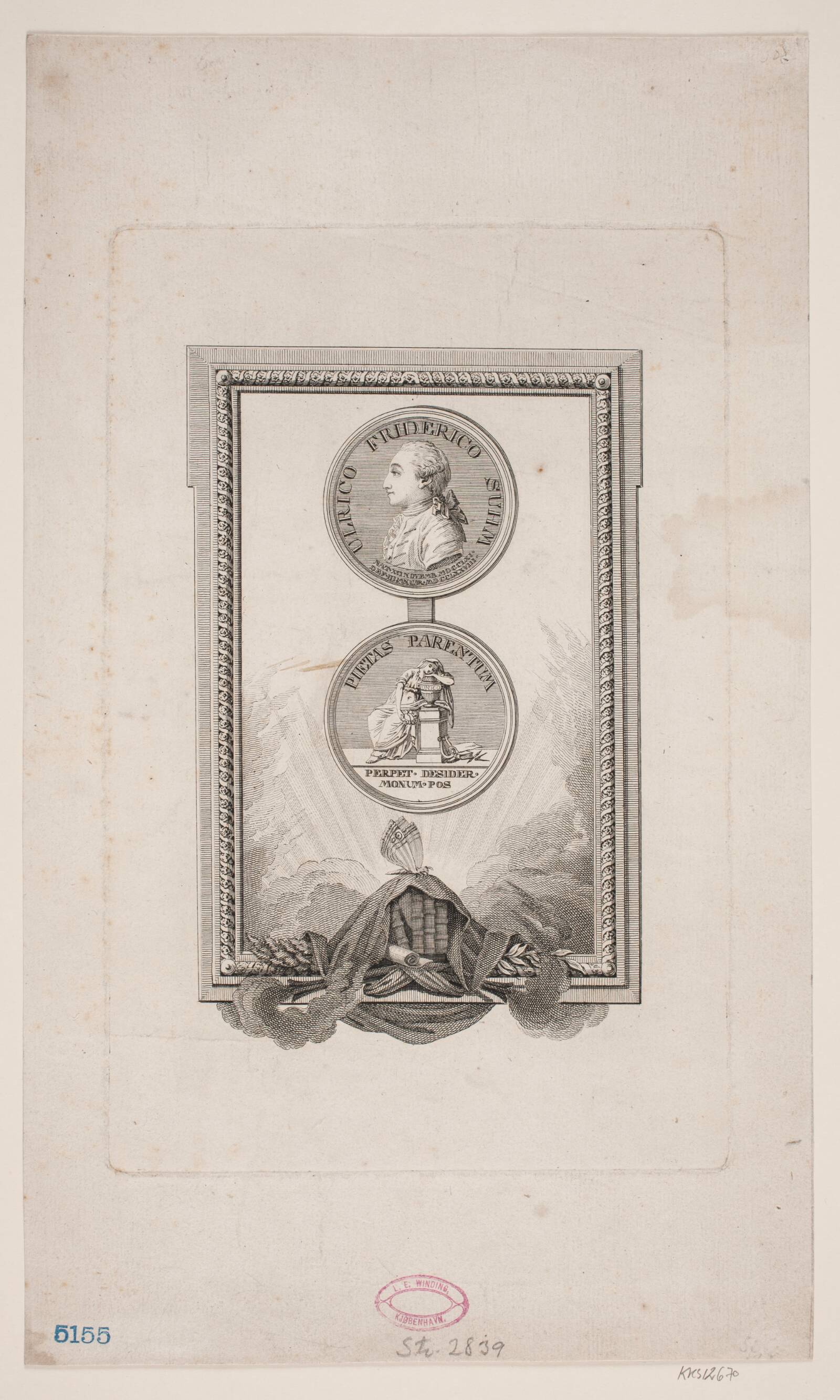 U. F. Suhm, Ubekendt, 1761-1778