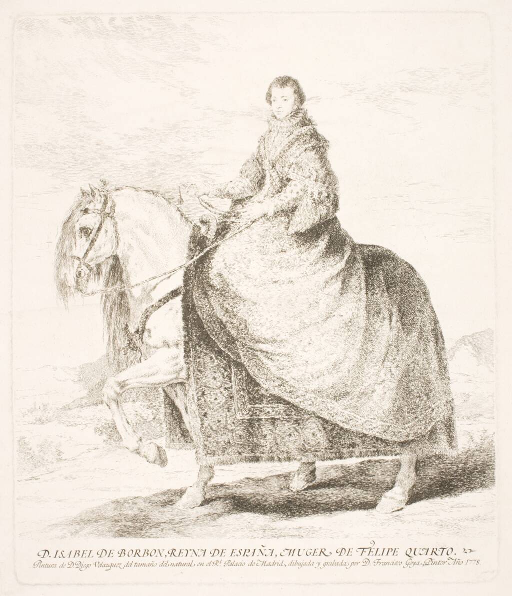 Isabella af Bourbon, Francisco de Goya, 1778