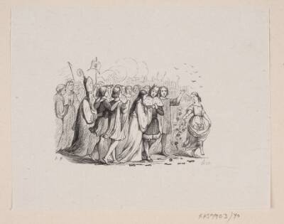 Illustration til "De vilde Svaner" i H.C. Andersen, "Eventyr og Historier", Bind 1
