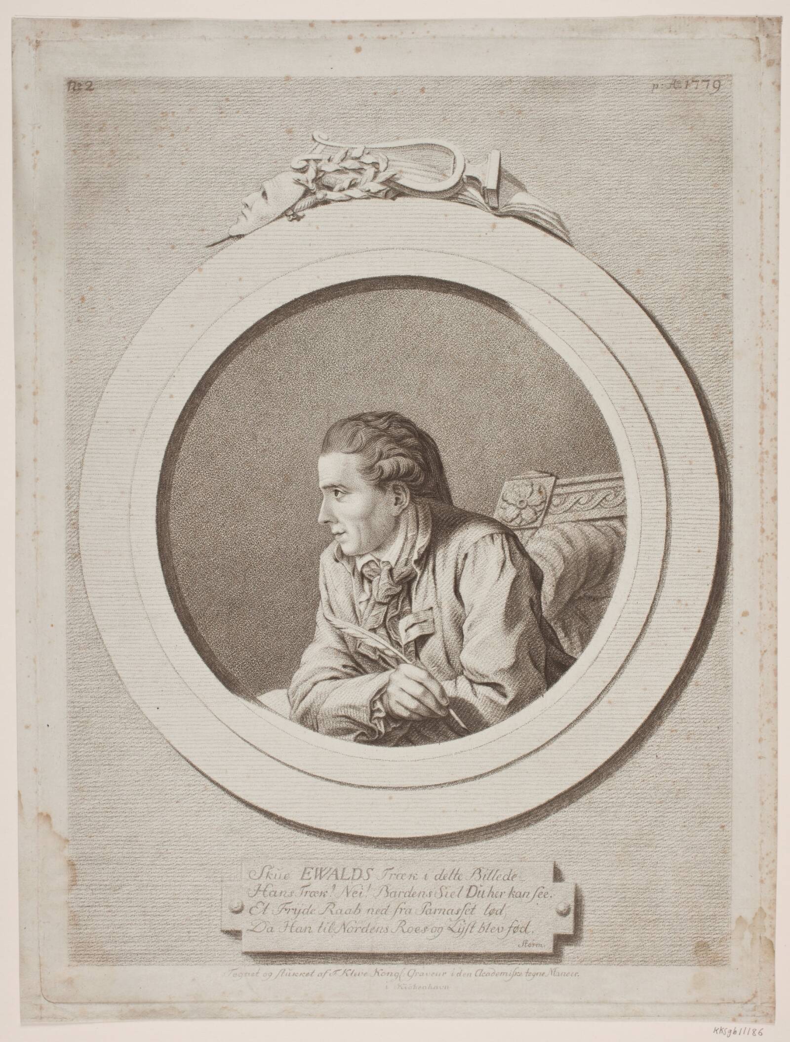 Johannes Ewald, Terkel Kleve, 1779