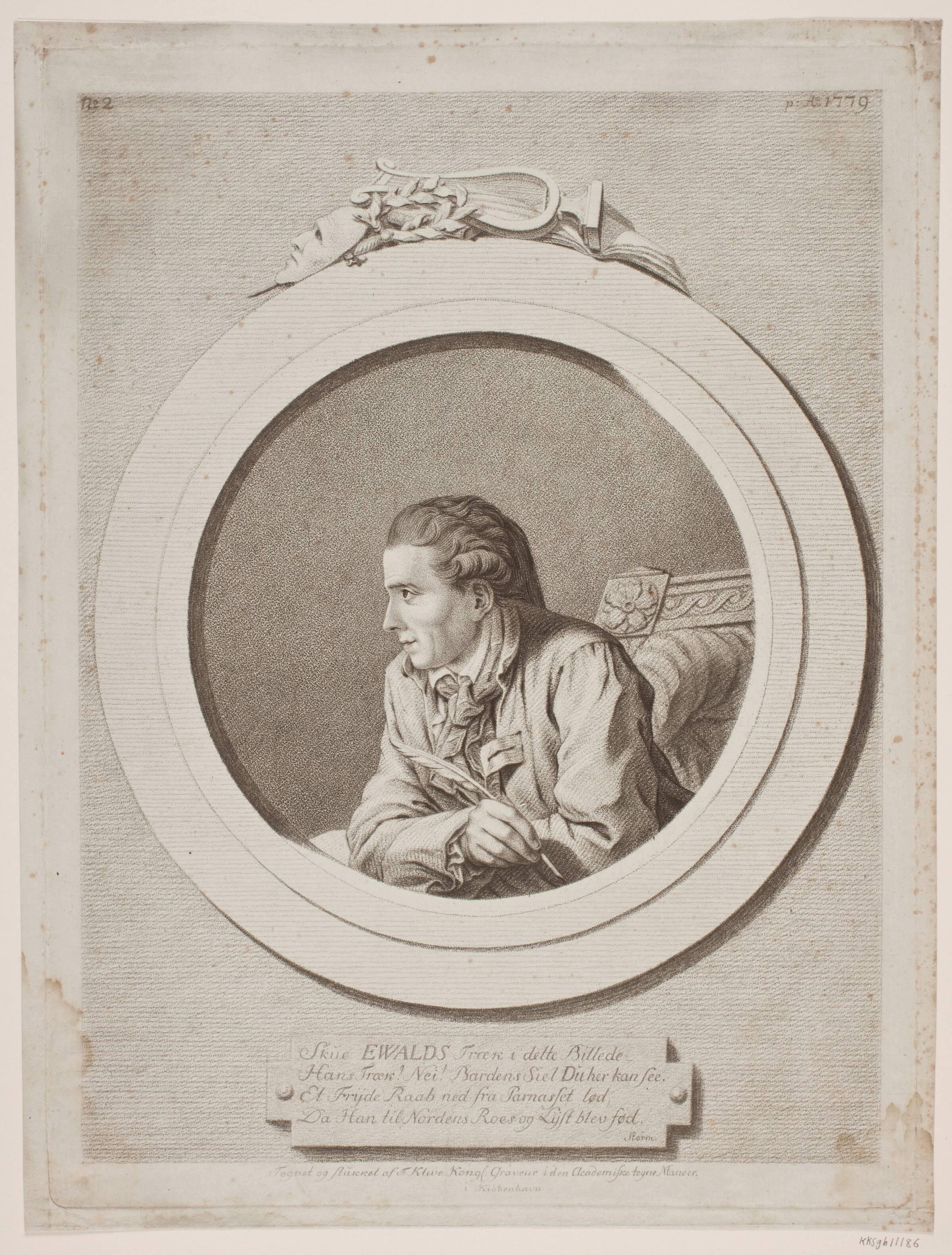 Johannes Ewald, Terkel Kleve, 1779