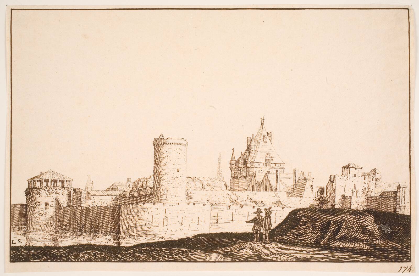 Château du Hâ, Bordeaux, Herman van der Hem, 1638-1649