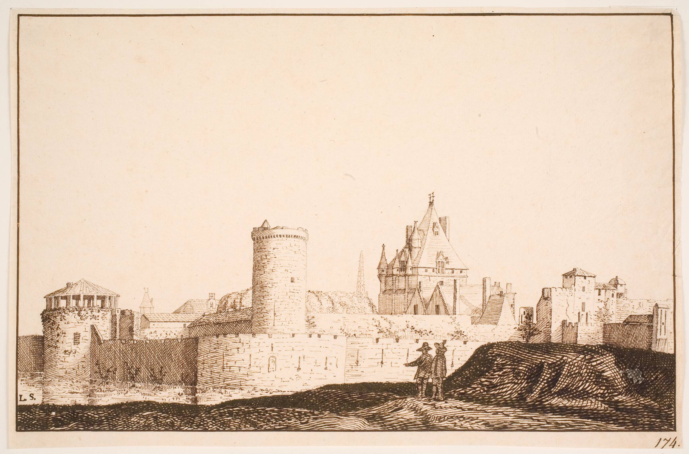 Château du Hâ, Bordeaux, Herman van der Hem, 1638-1649