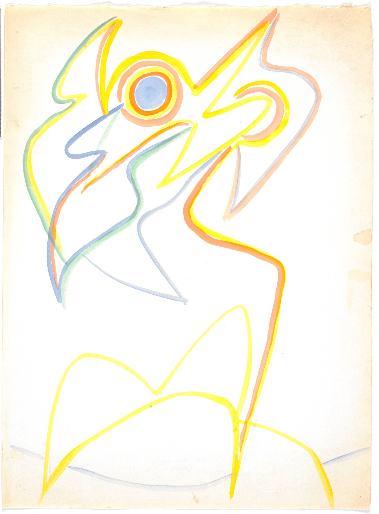 Botanisk figuration, Richard Mortensen, 1939-1941